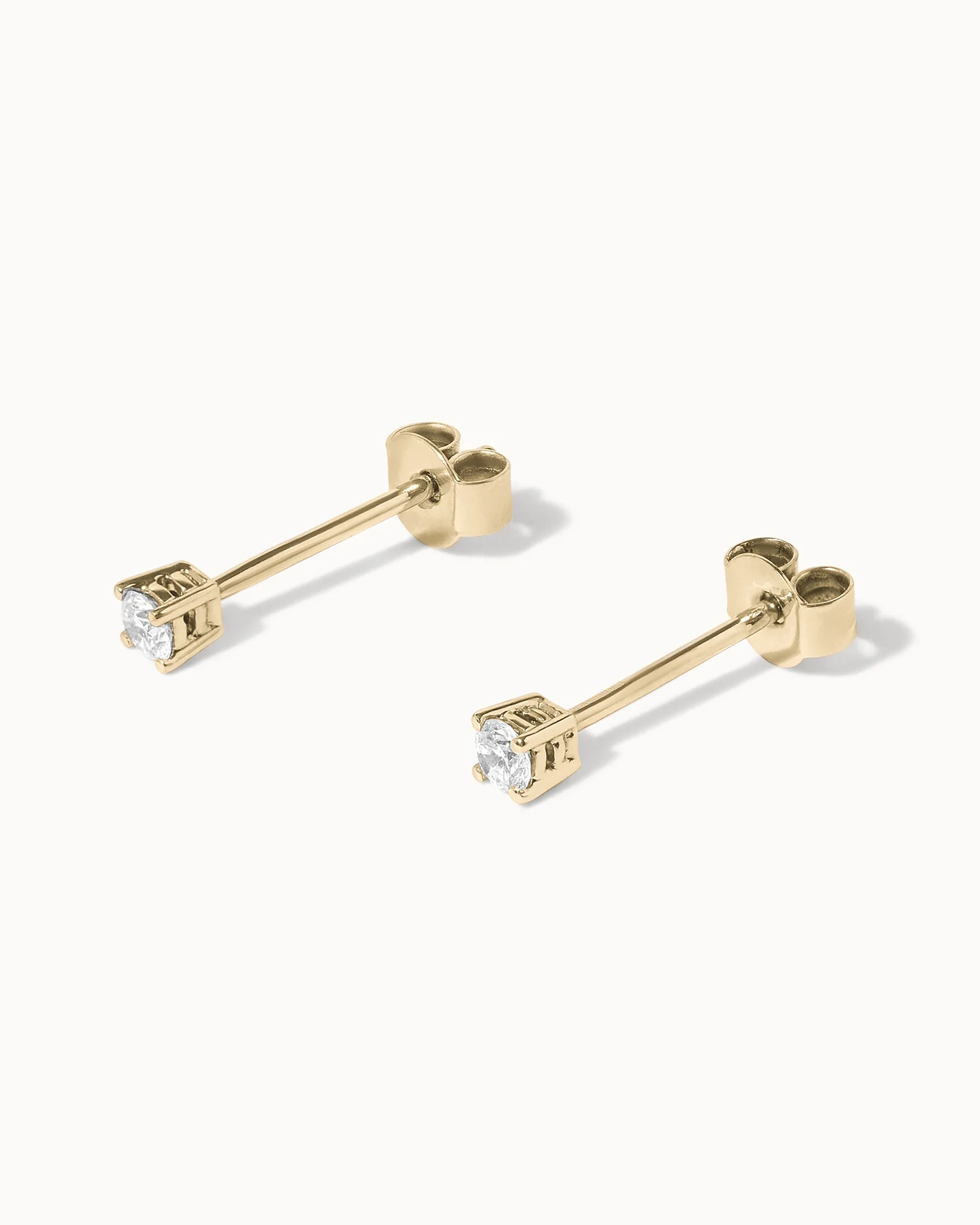 Astar Lab Grown Diamond Stud Earrings - Image 3