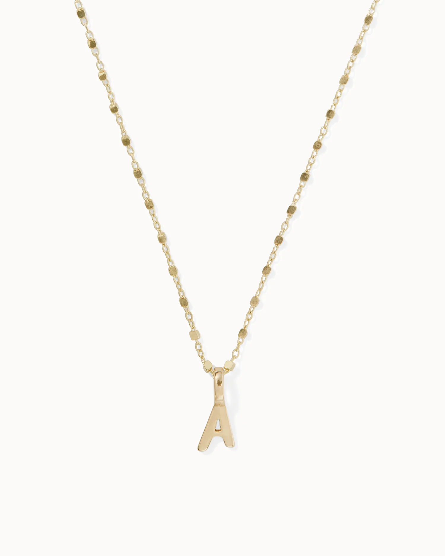 Initial Charm Necklace