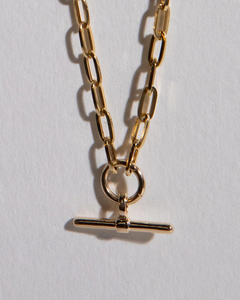 Paper Chain T-Bar Charm Bracelet - Image 2