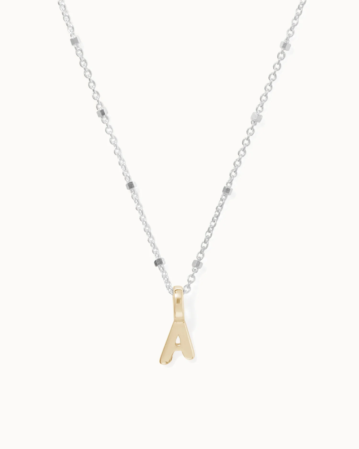 Initial Charm Necklace