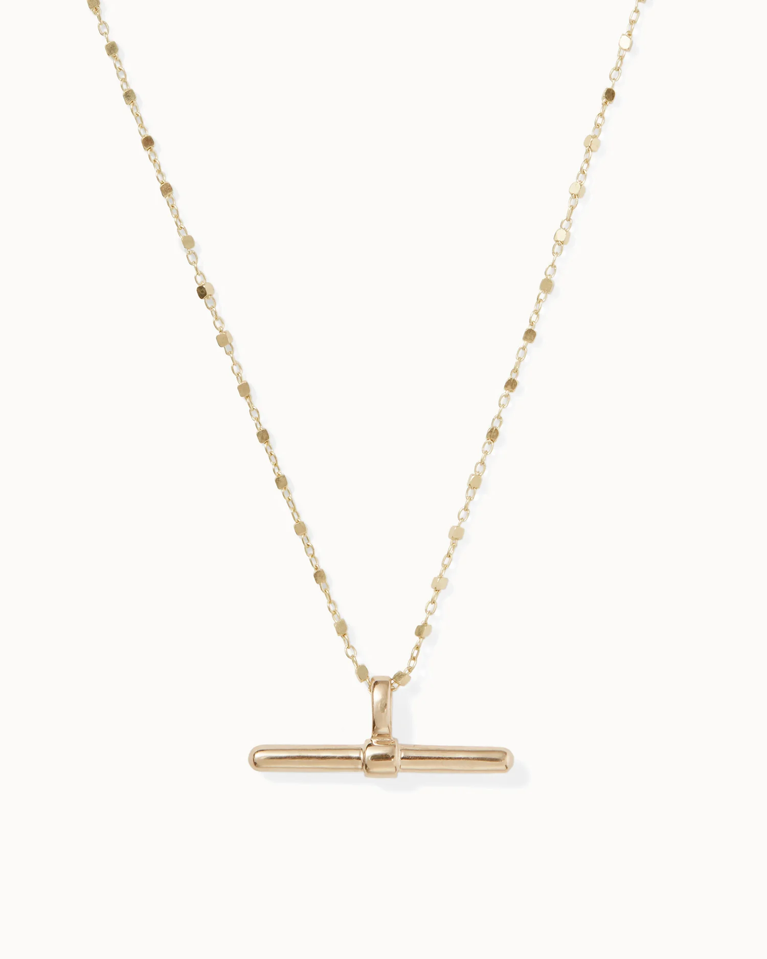 T-Bar Charm Necklace