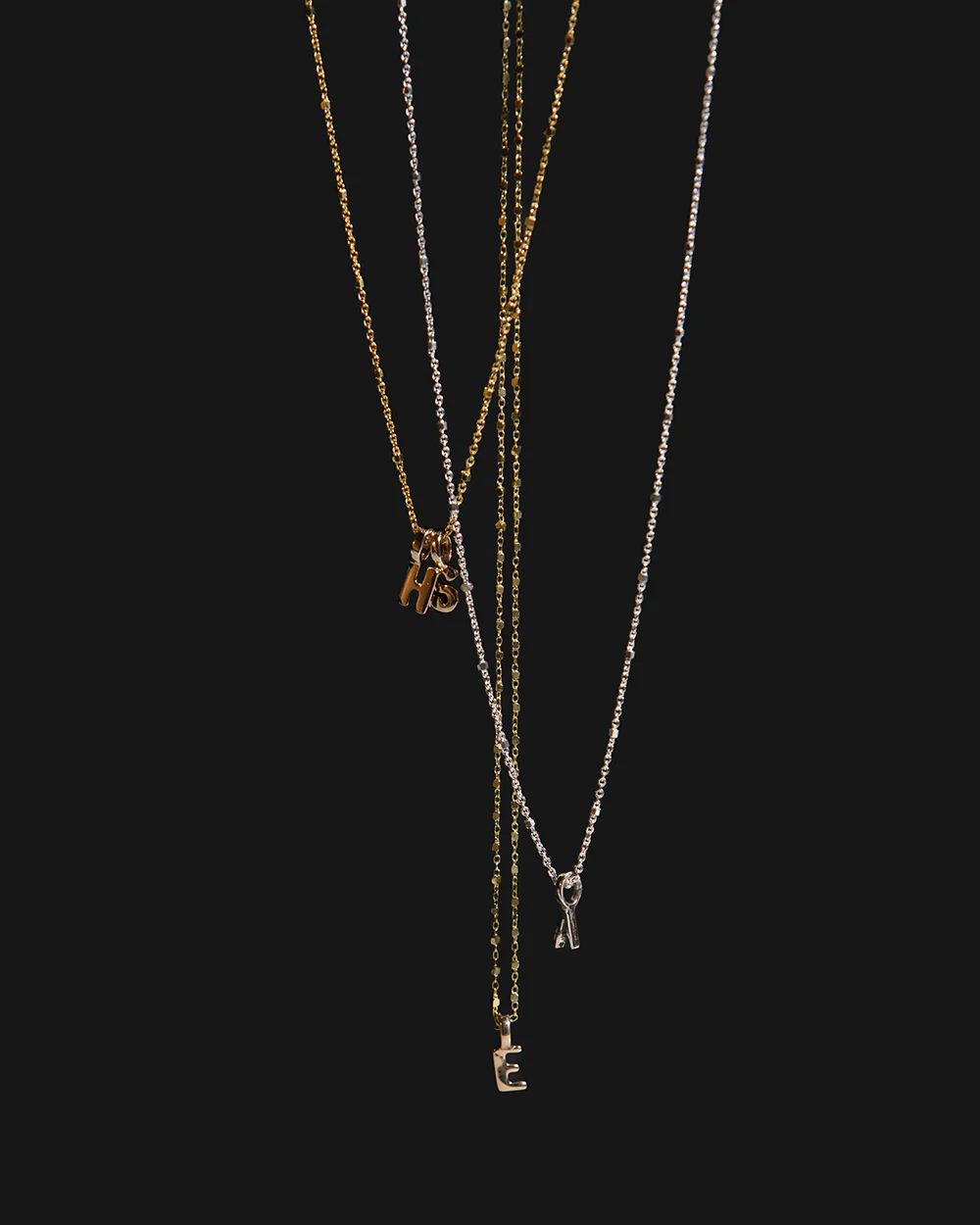 Initial Charm Necklace - Image 2