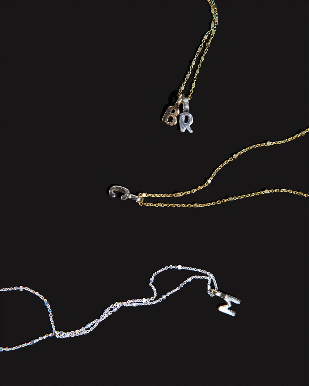 Initial Charm Necklace - Image 3