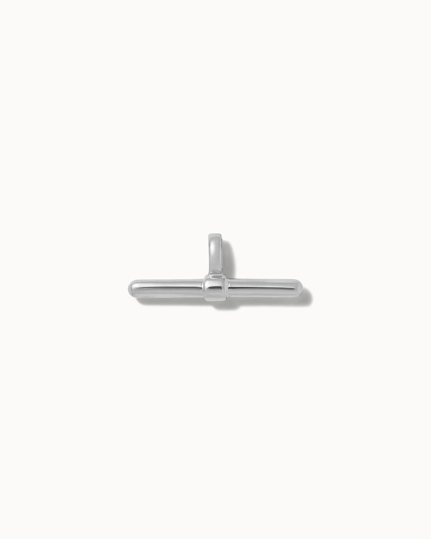 Paper Chain T-Bar Charm Necklace - Image 4