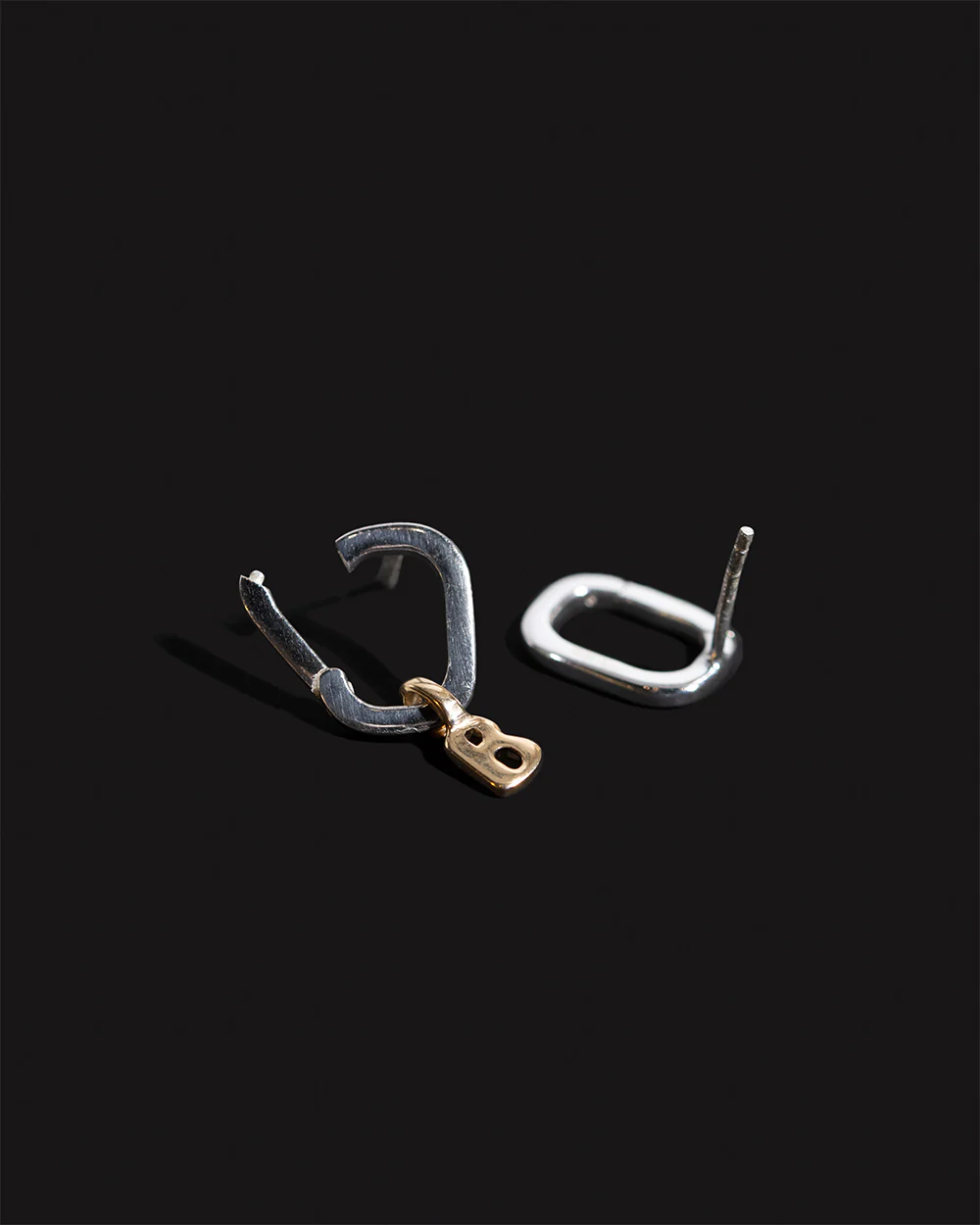 T-Bar Charm Earrings - Image 3