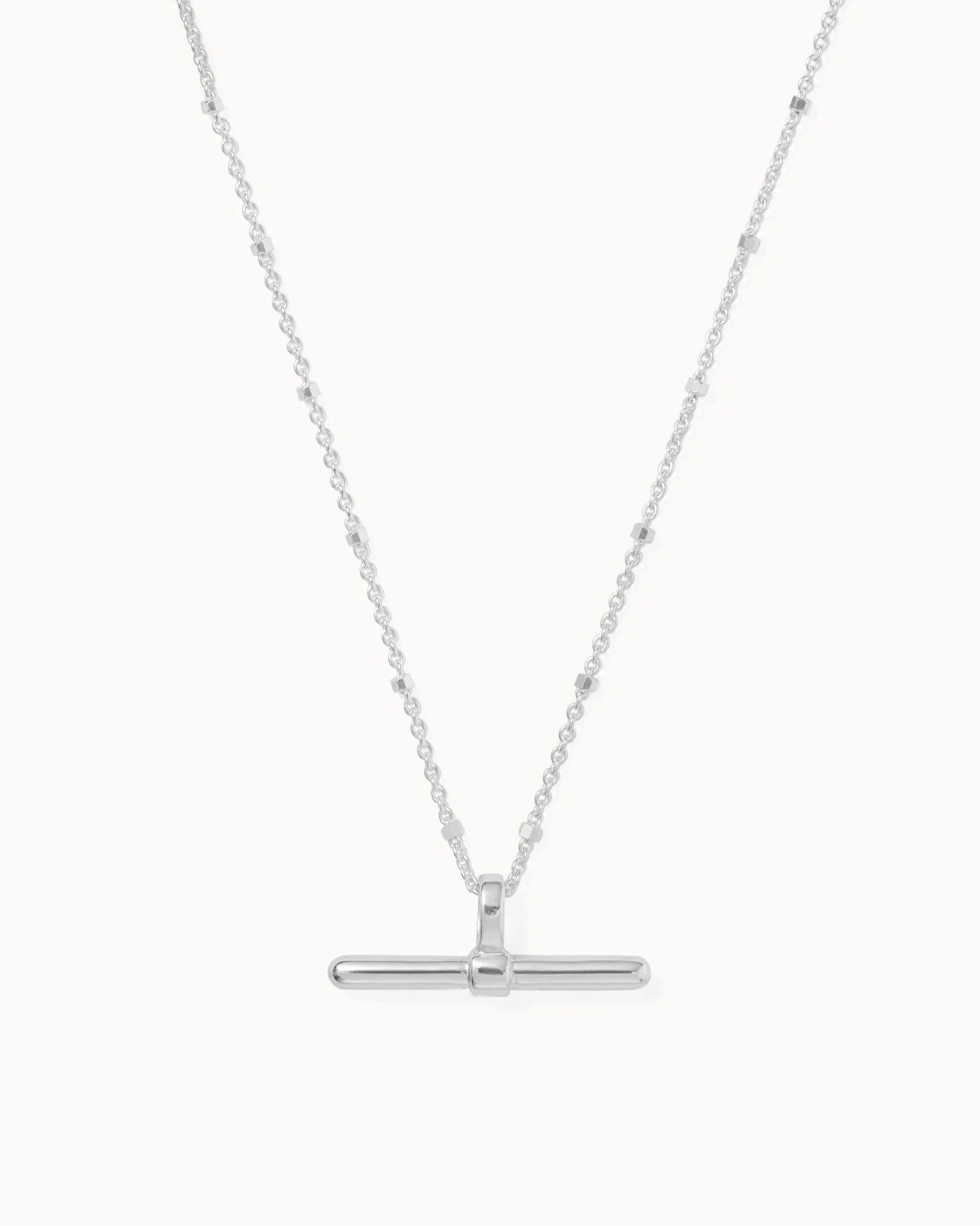T-Bar Charm Necklace