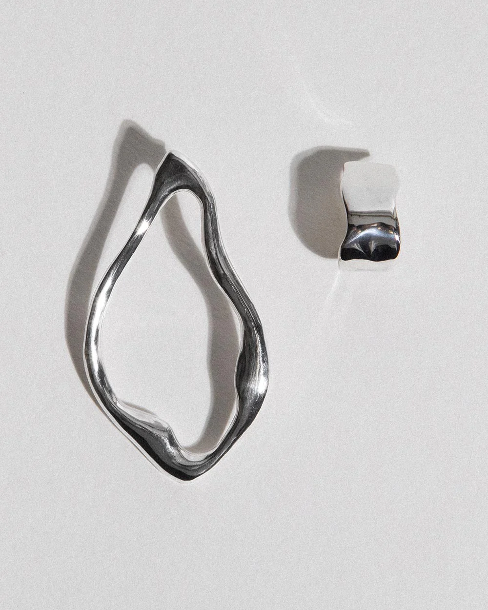 MM x Laura Pitharas Asymmetric Earrings