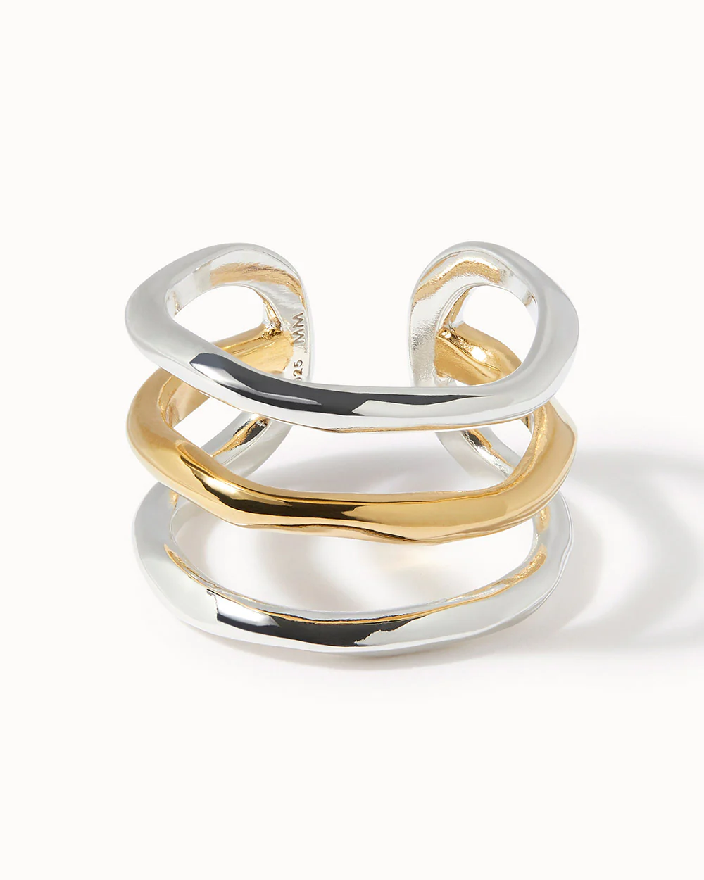 Lava Adjustable Stripe Ring - Image 3