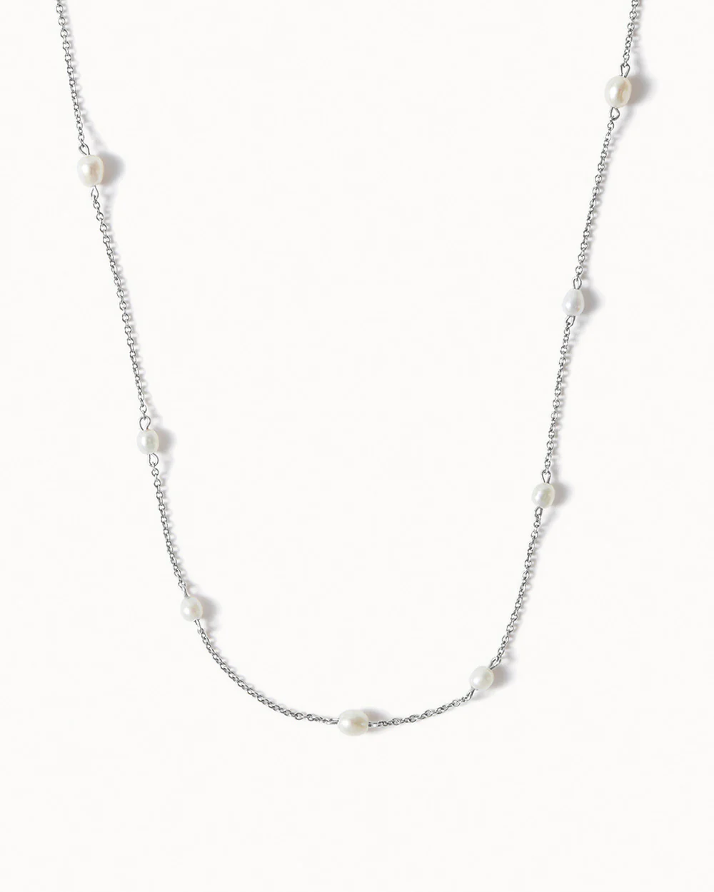Long Pearl Necklace