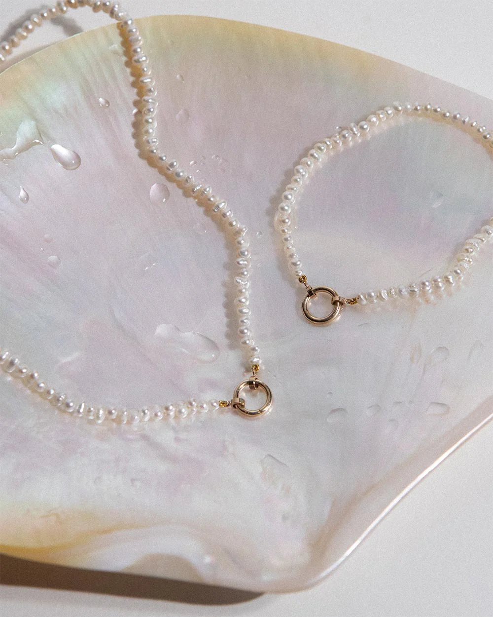 Milos Pearl Beaded Charm Bracelet - Image 4