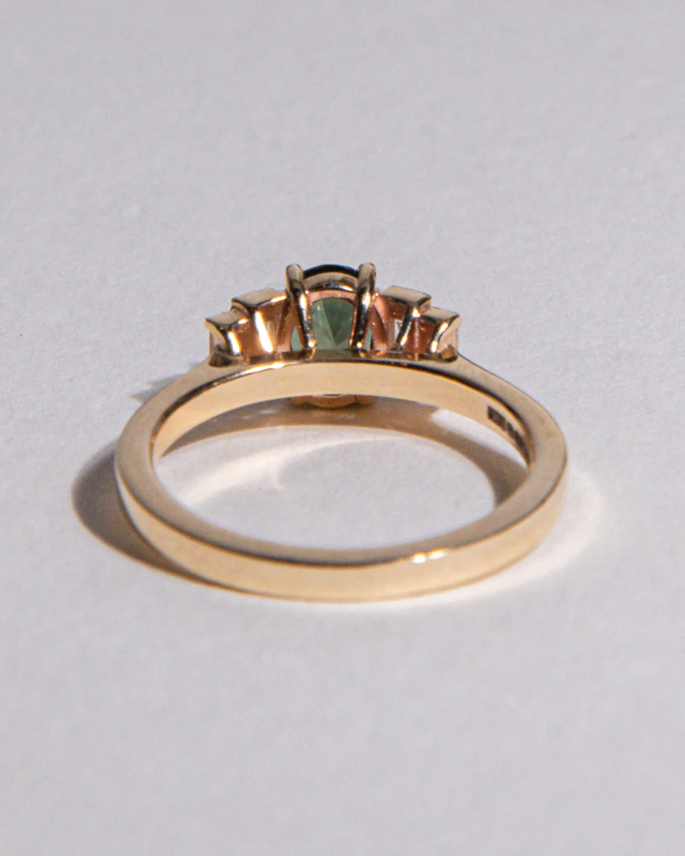 Nina 1.22ct Green Sapphire Ring - Image 7