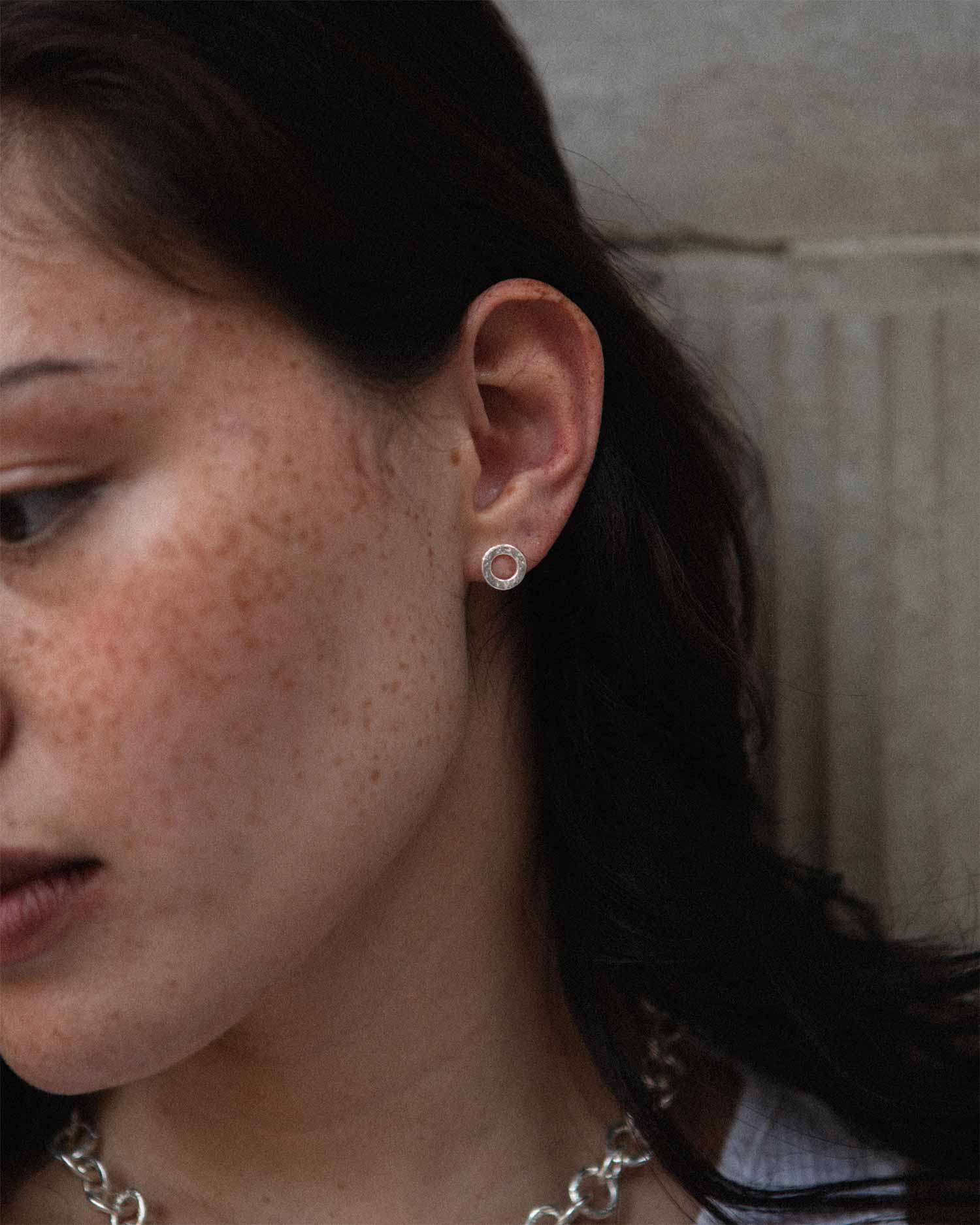 Sculpt Small Stud Earrings - Image 2