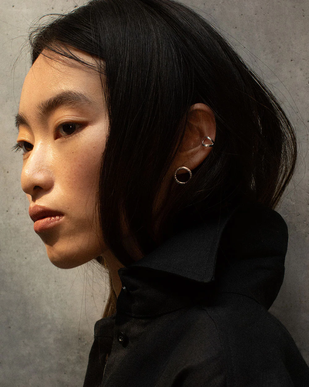 Sculpt Stud Earrings - Image 2