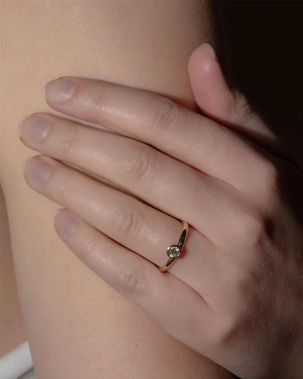 0.25ct Lab Grown Diamond Hover Ring - Image 2