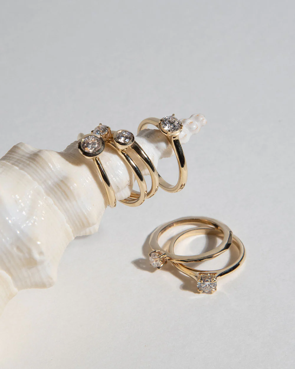 0.5ct Lab Grown Diamond Halo Ring - Image 4