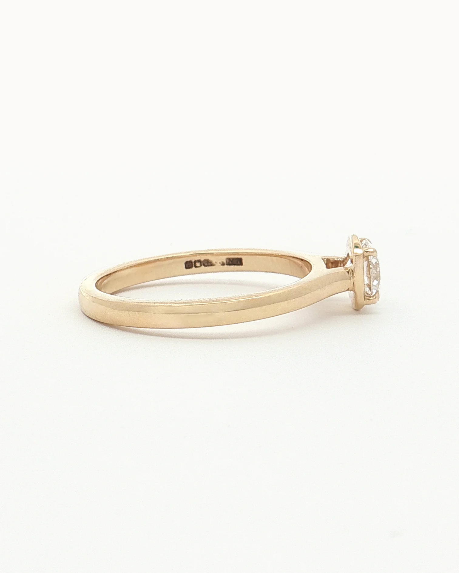 0.5ct Lab Grown Diamond Halo Ring - Image 7
