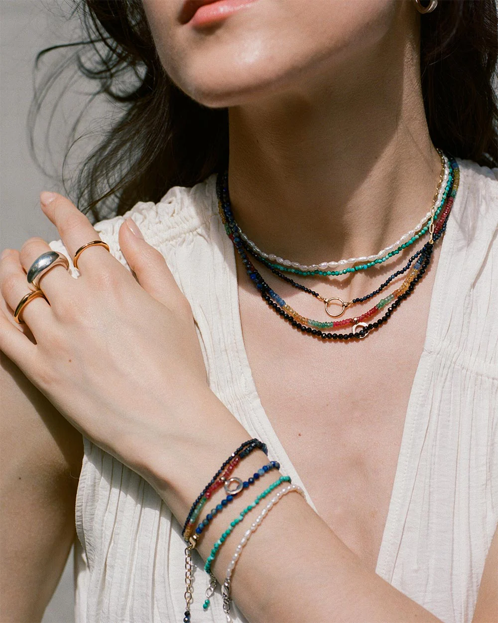 Hydra Beaded Chain Bracelet - Image 4