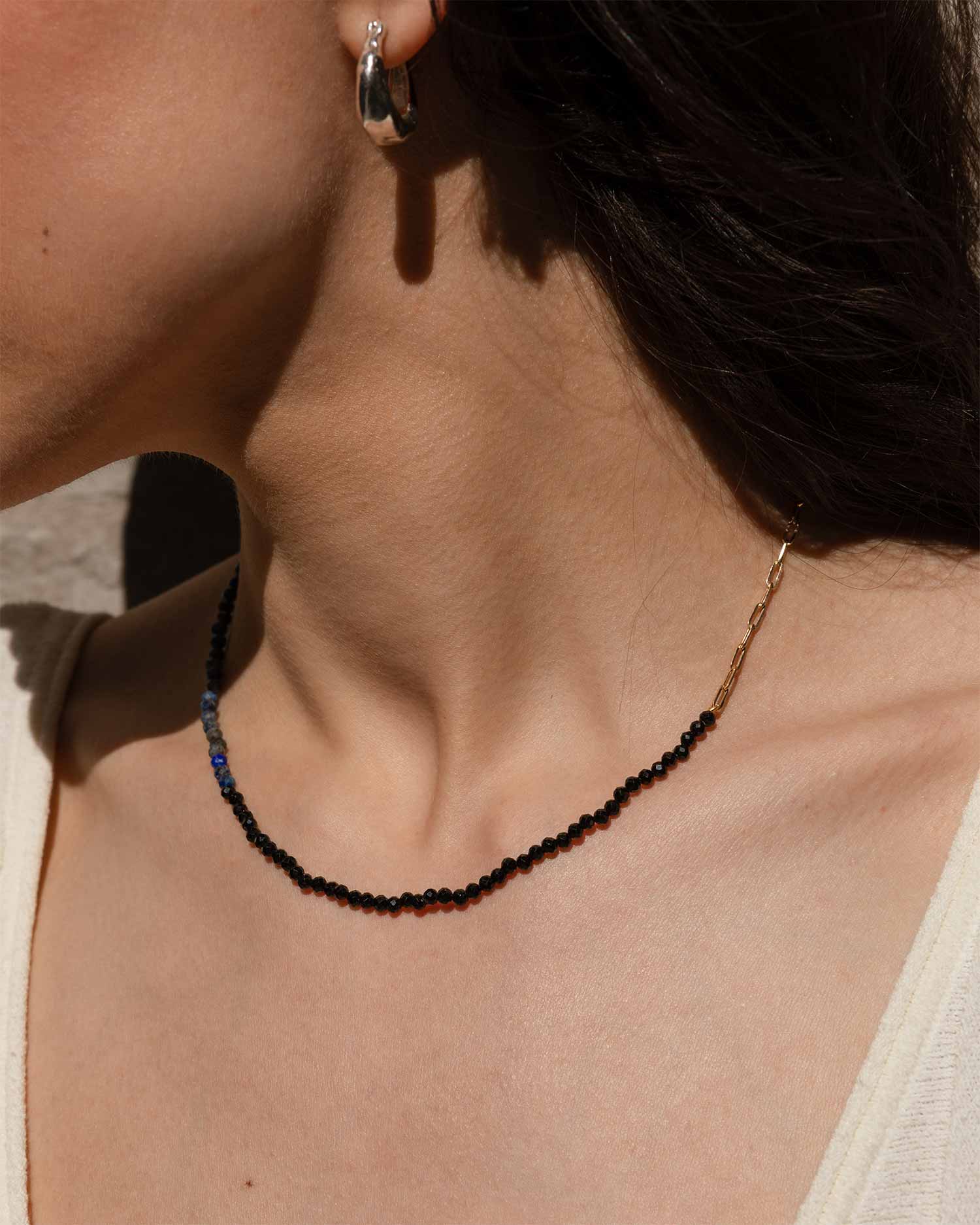 Hydra Beaded Chain Necklace - Image 2
