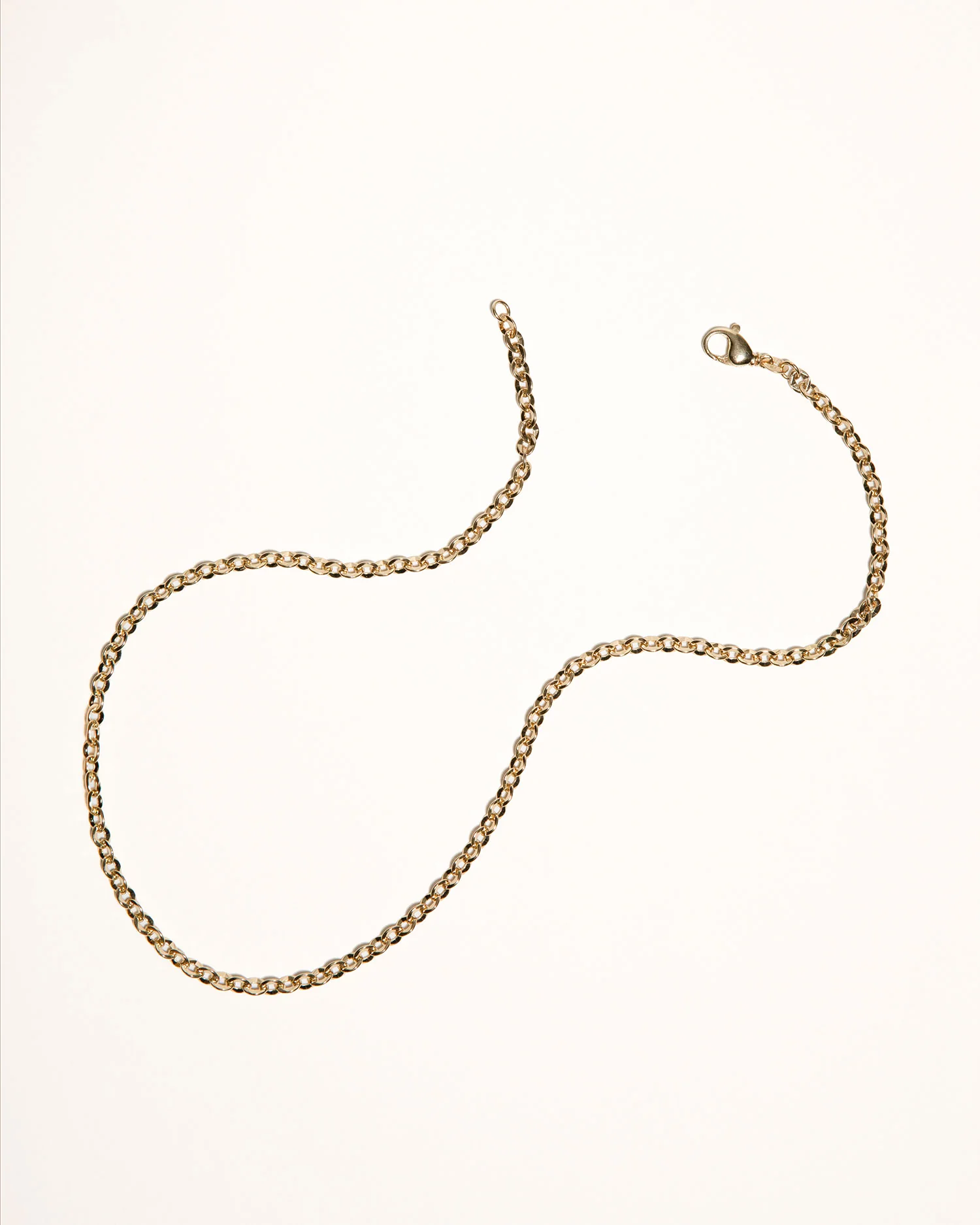 Diamond Cut Trace Chain Necklace - Image 4