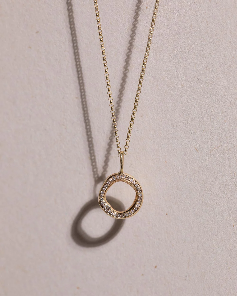 Helios Pavé Necklace