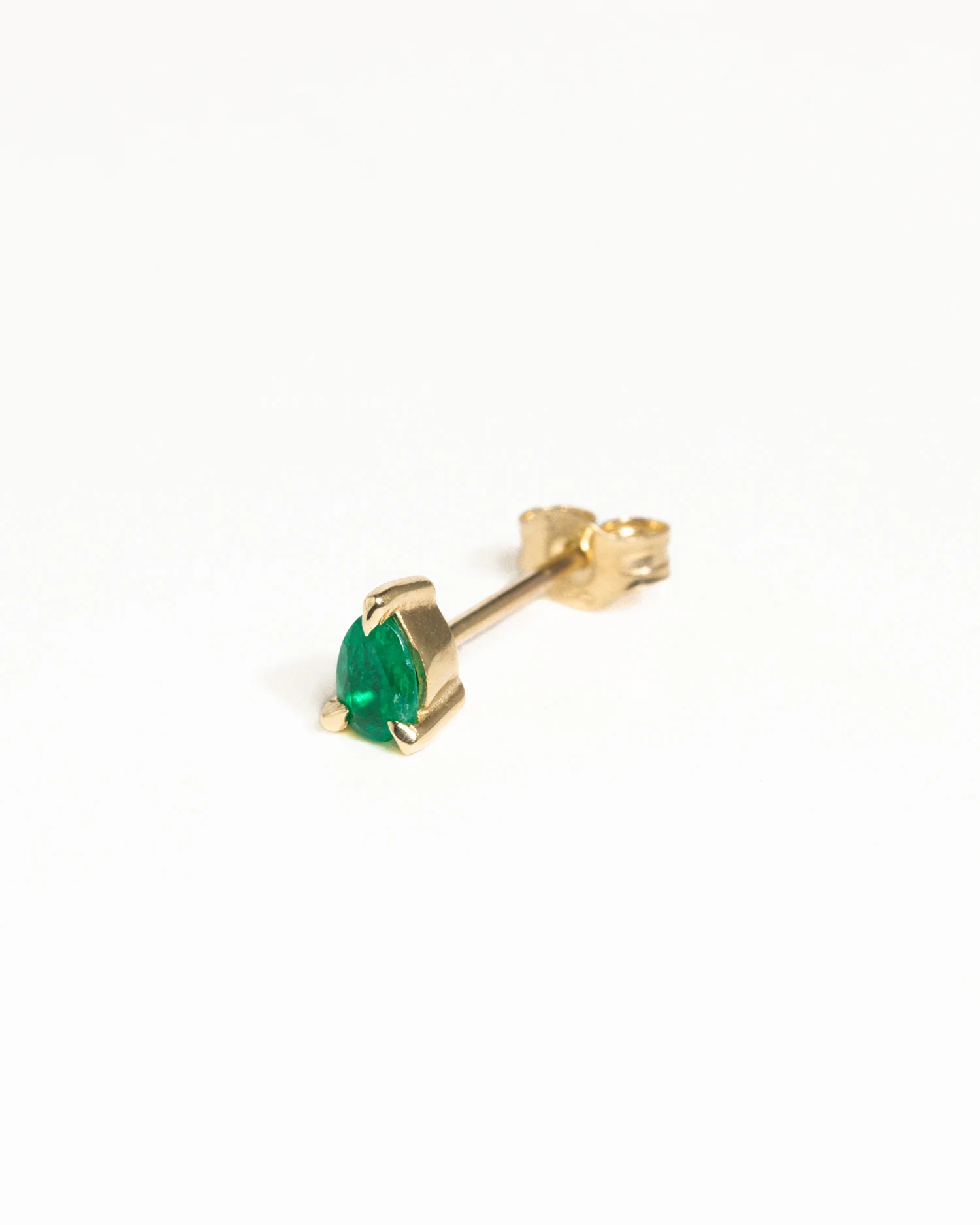 Toi Et Moi Emerald Stud Earring - Image 3