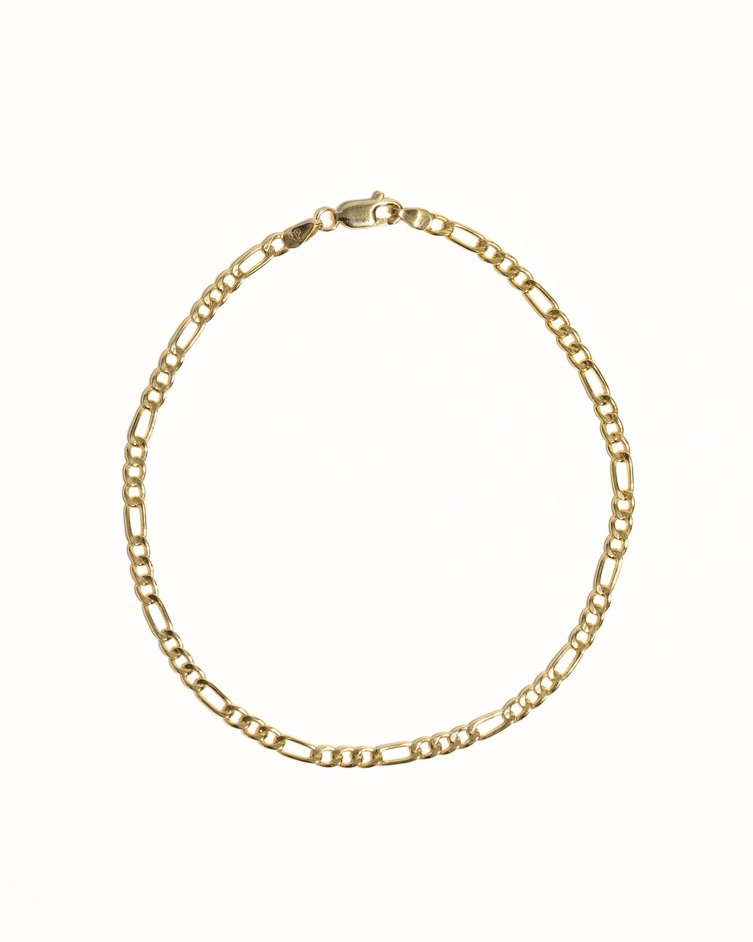 Flat Figaro Chain Anklet