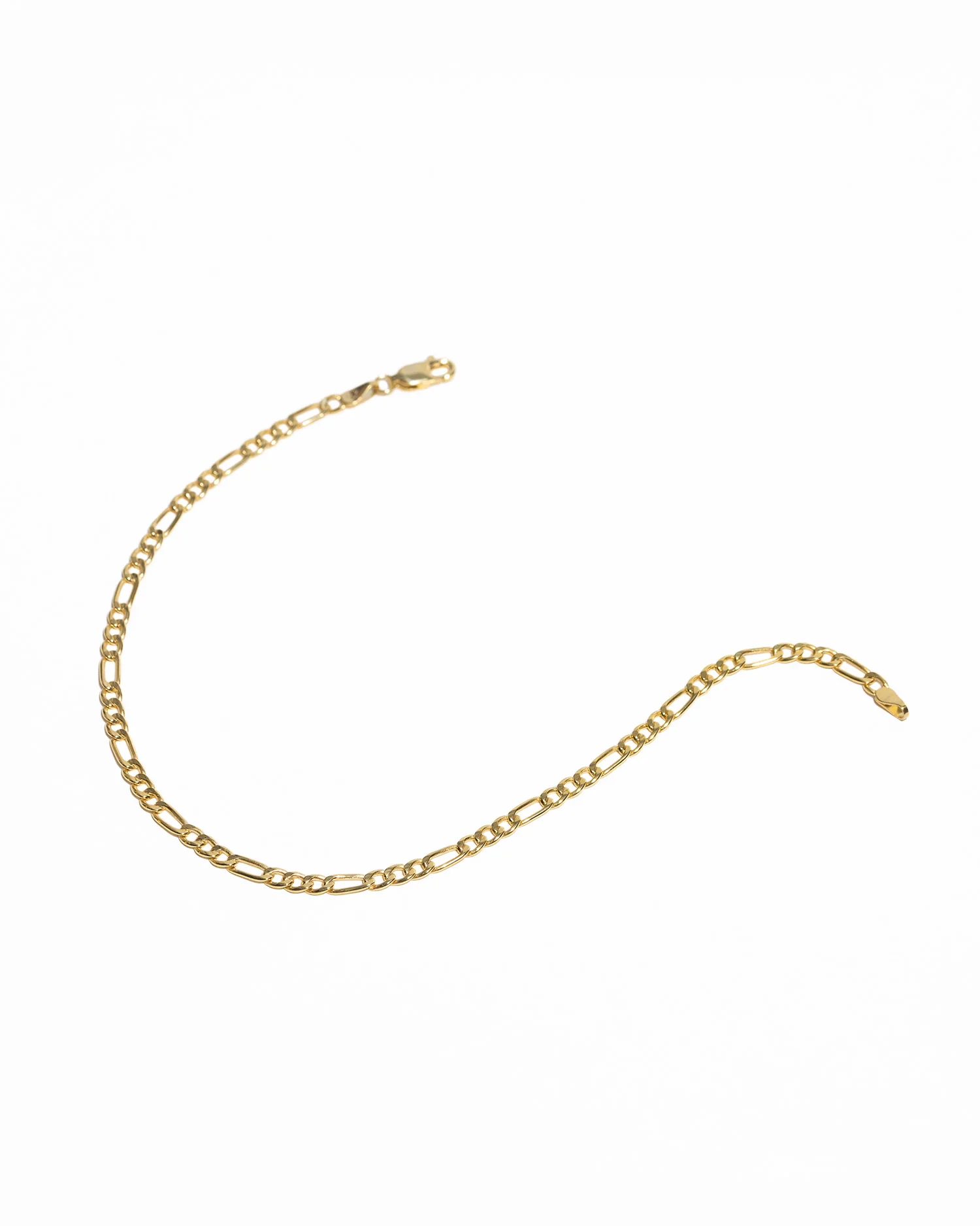 Flat Figaro Chain Anklet - Image 5