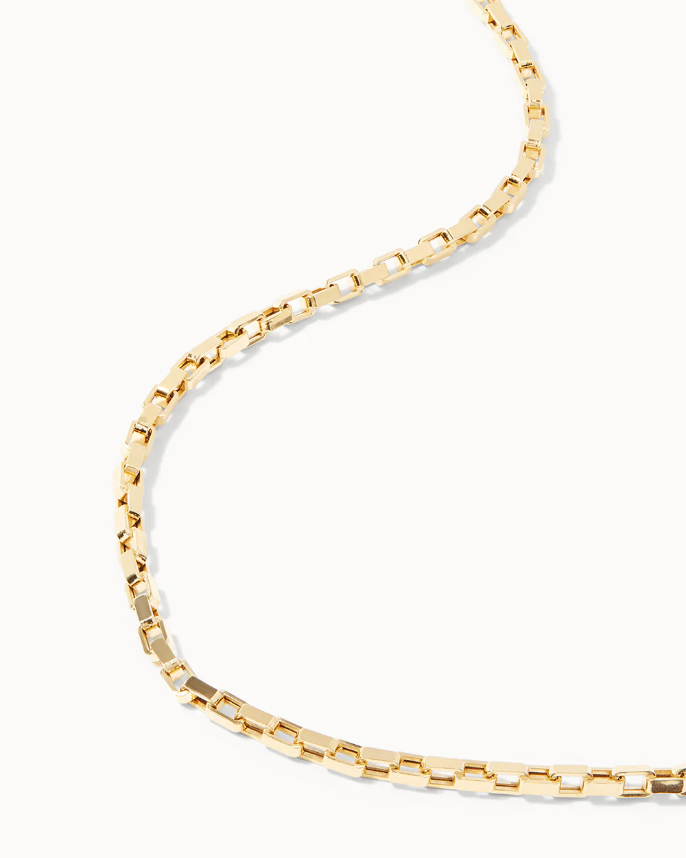 Heavy Box Chain Necklace - Image 4