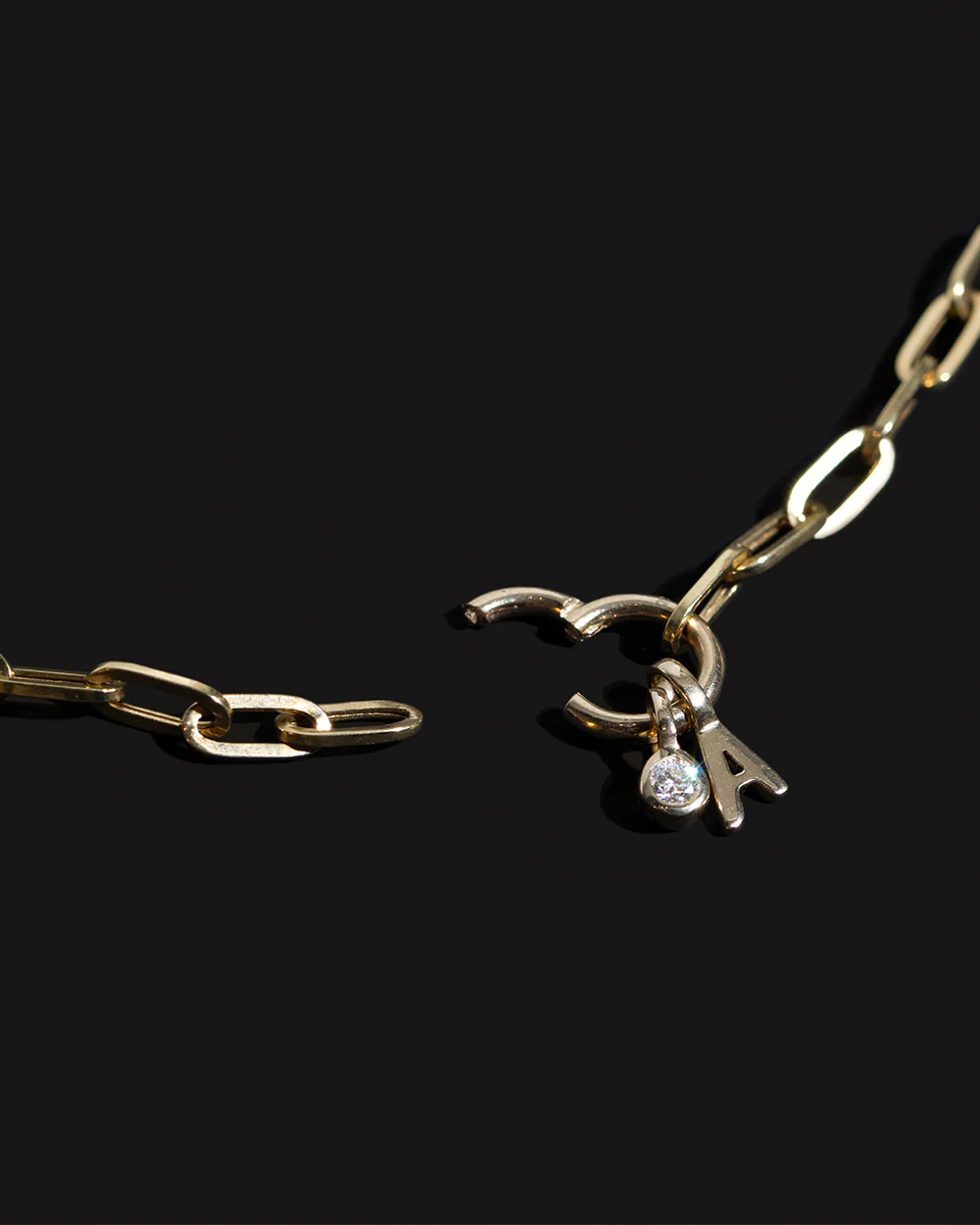 Paper Chain Charm Bracelet - Image 2