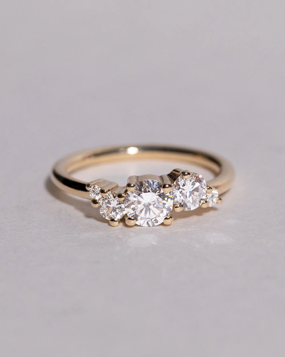 Lab Grown 0.5ct Diamond Cluster Ring - Image 4