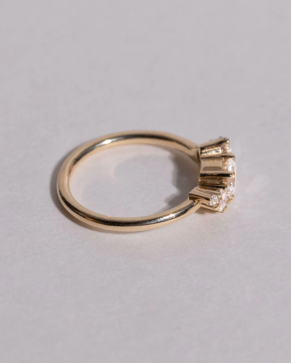Lab Grown 0.5ct Diamond Cluster Ring - Image 5