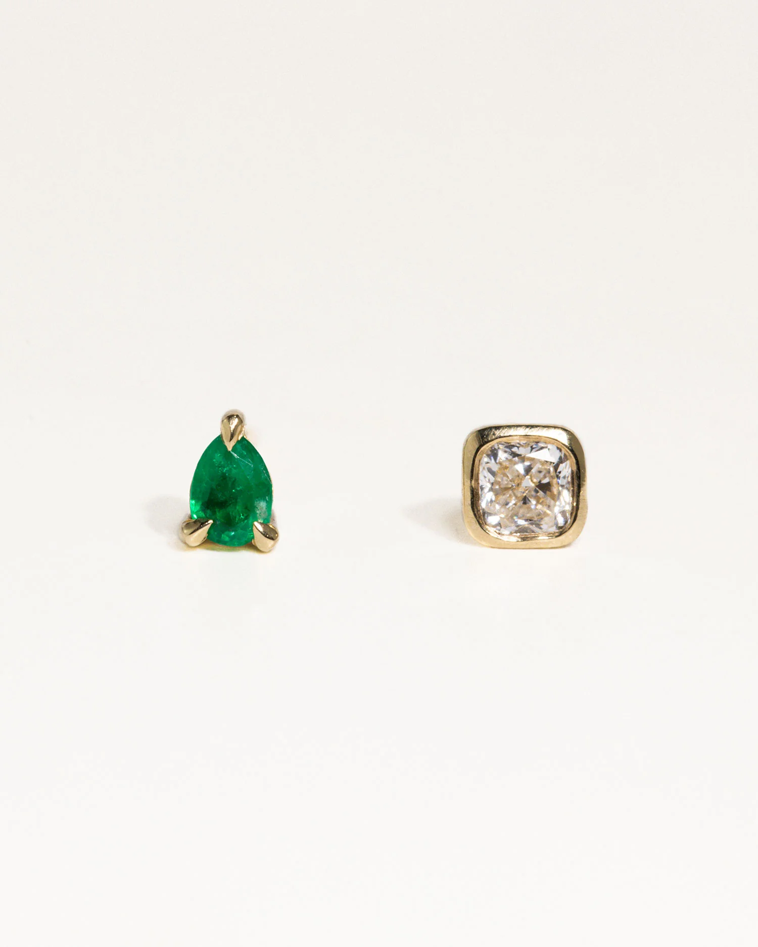 Toi Et Moi Lab Grown Diamond Stud Earring - Image 4