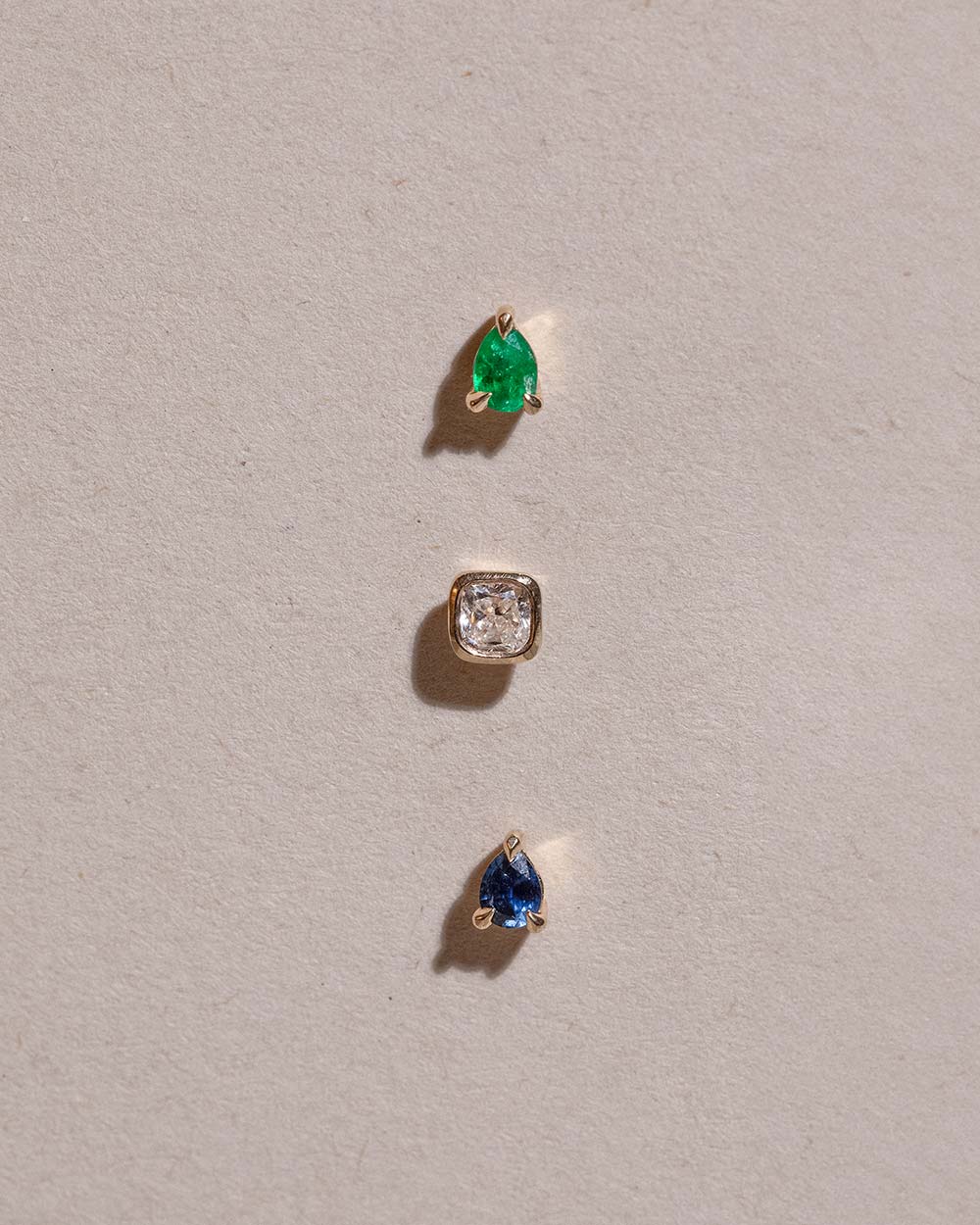 Toi Et Moi Lab Grown Diamond Stud Earring - Image 5