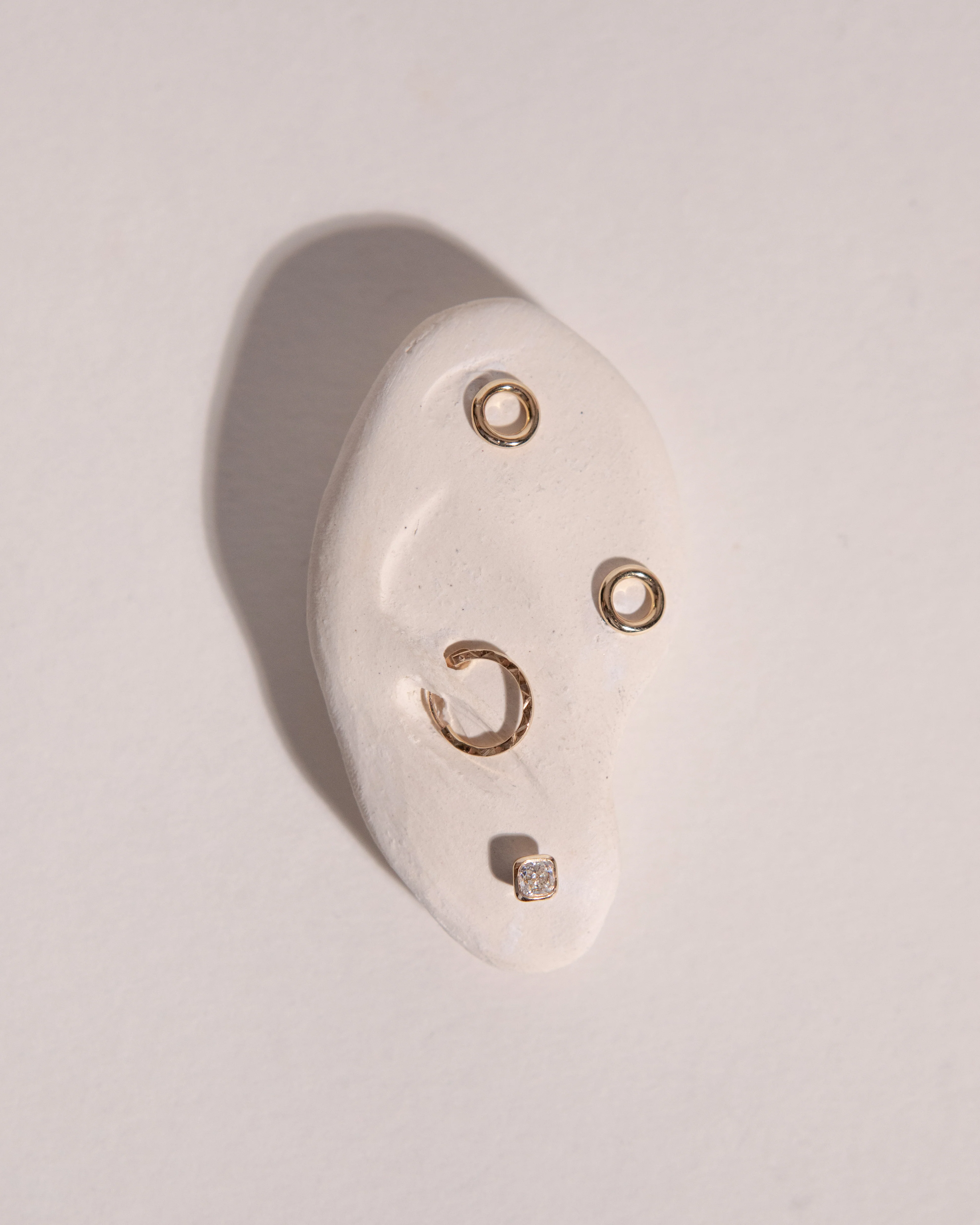 Toi Et Moi Lab Grown Diamond Stud Earring - Image 6