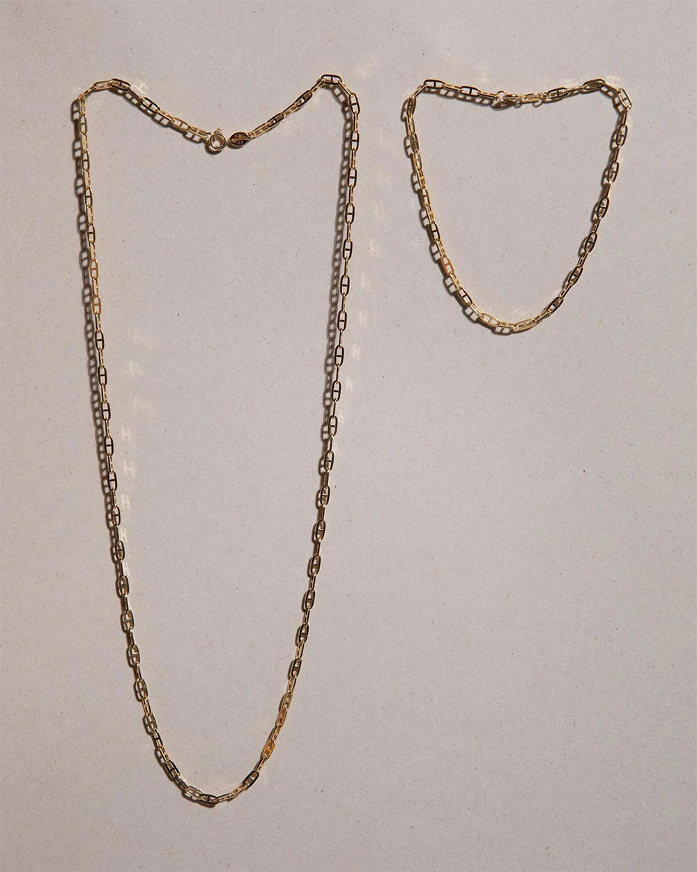 Mariner Chain Necklace and Bracelet Set - Image 2