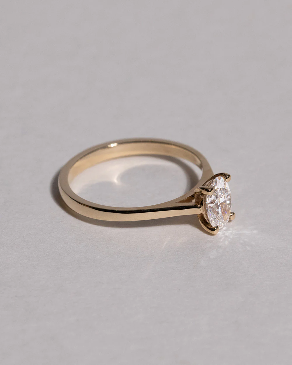 Oval Cut 0.71ct Lab Grown Diamond Ring - Image 3