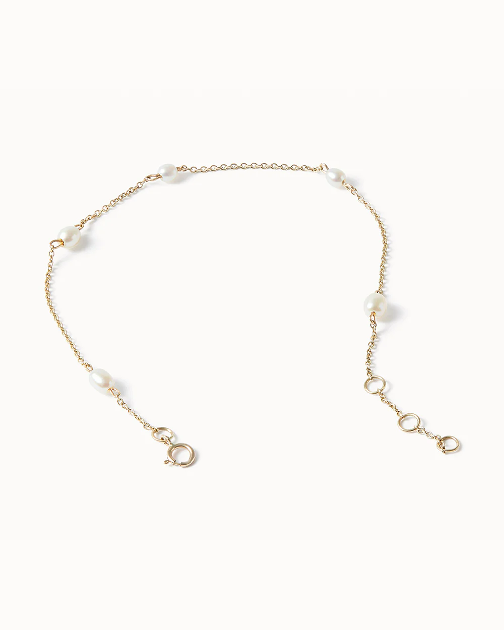 Pearl Necklace and Bracelet Set - Image 5