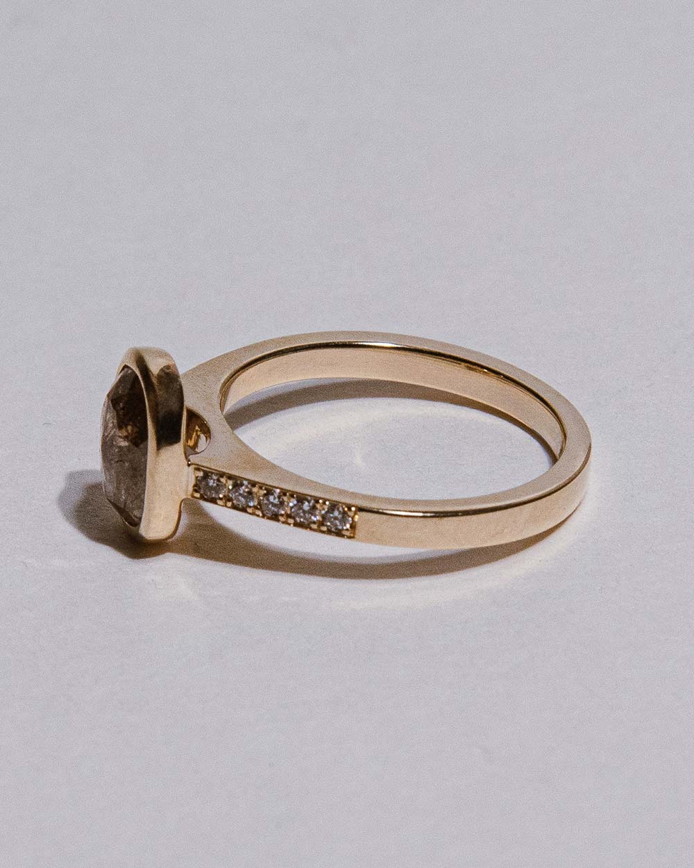 Naomi 1.2ct Grey Diamond Ring - Image 4