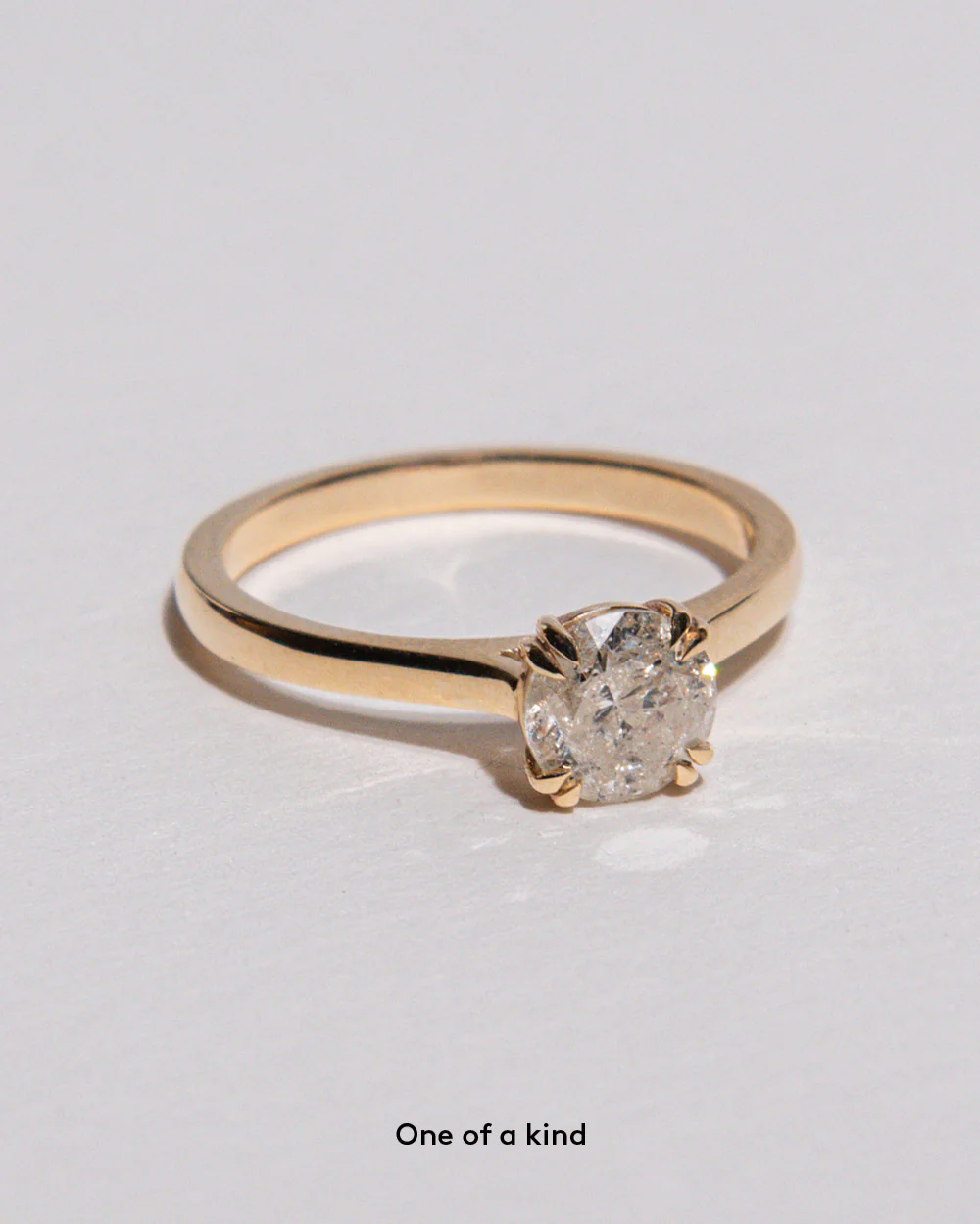 Orla 1.04ct Grey Diamond Ring