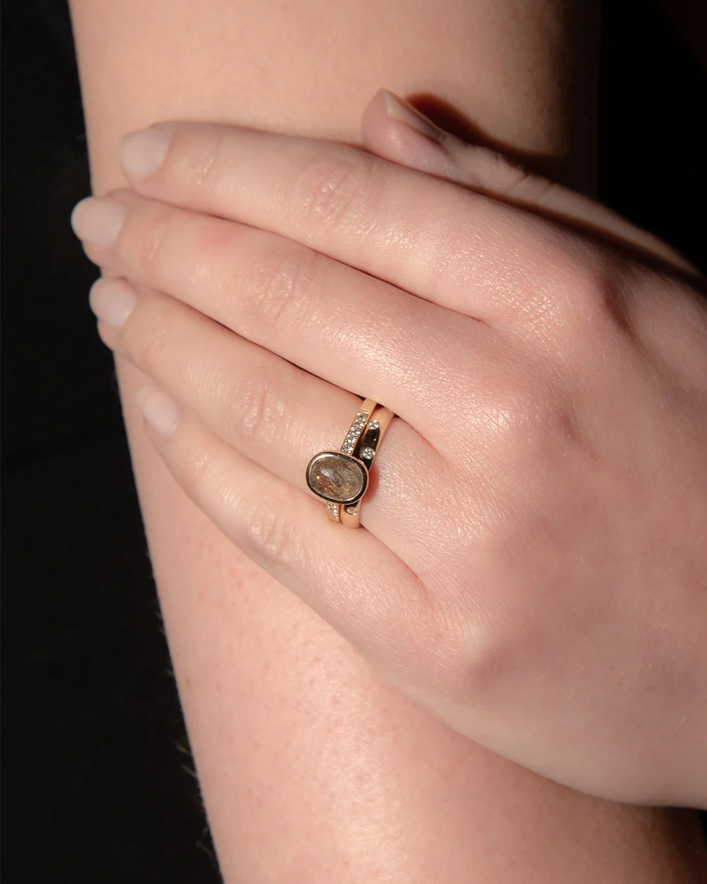 Scattered Diamond Eternity Ring - Image 4