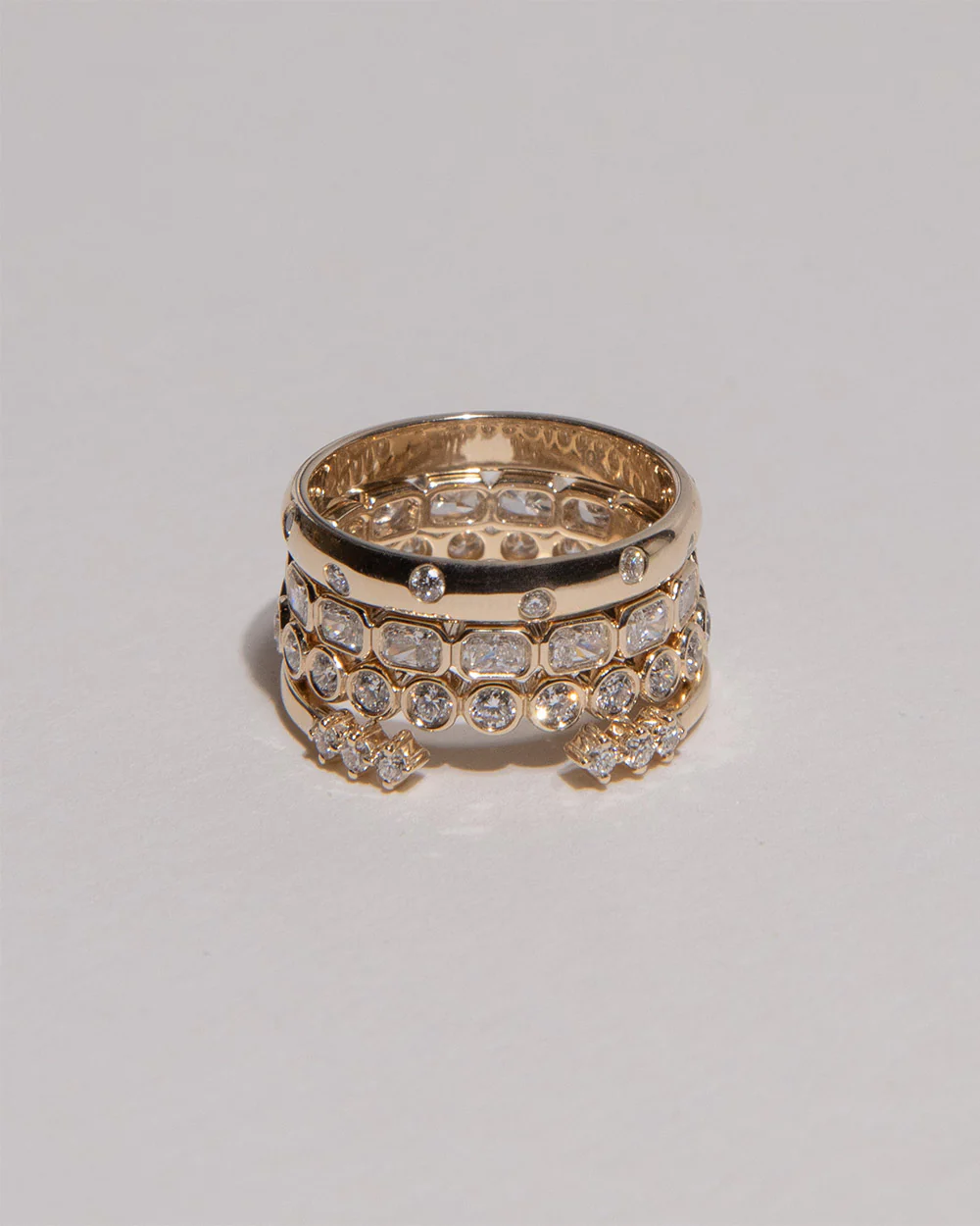 Scattered Diamond Eternity Ring - Image 5