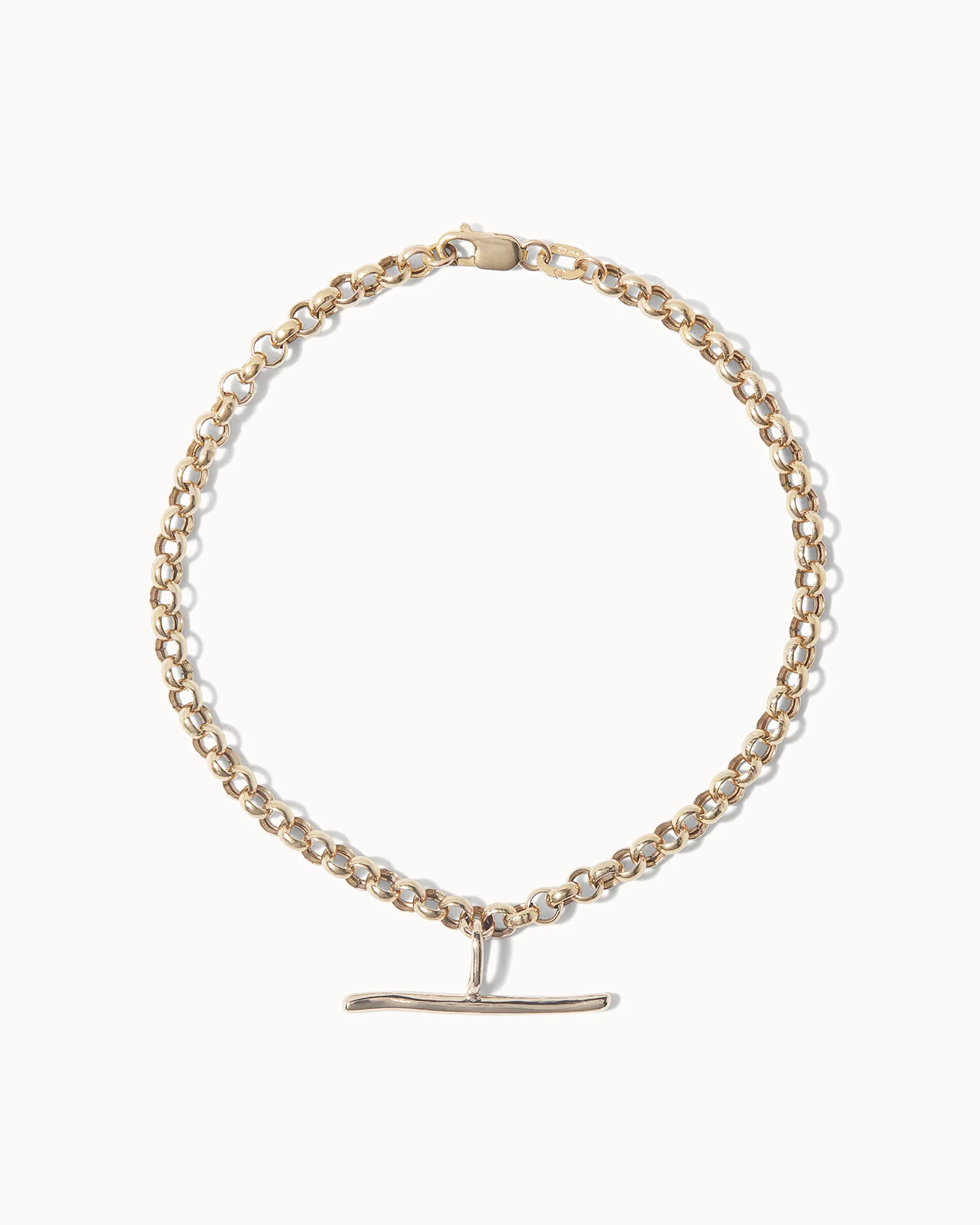 T-Bar Belcher Chain Bracelet - Image 3