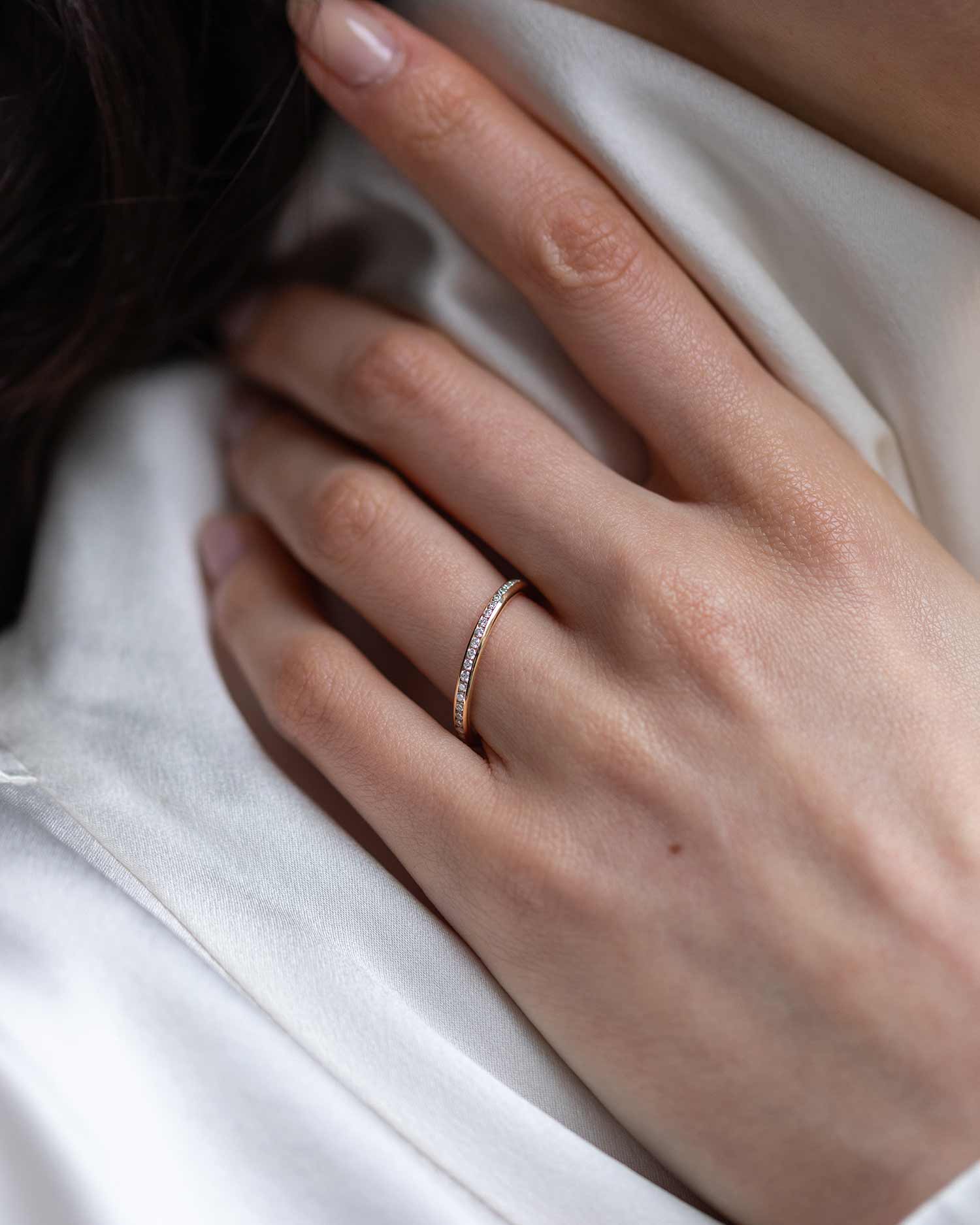 Diamond Eternity Court Ring - Image 2