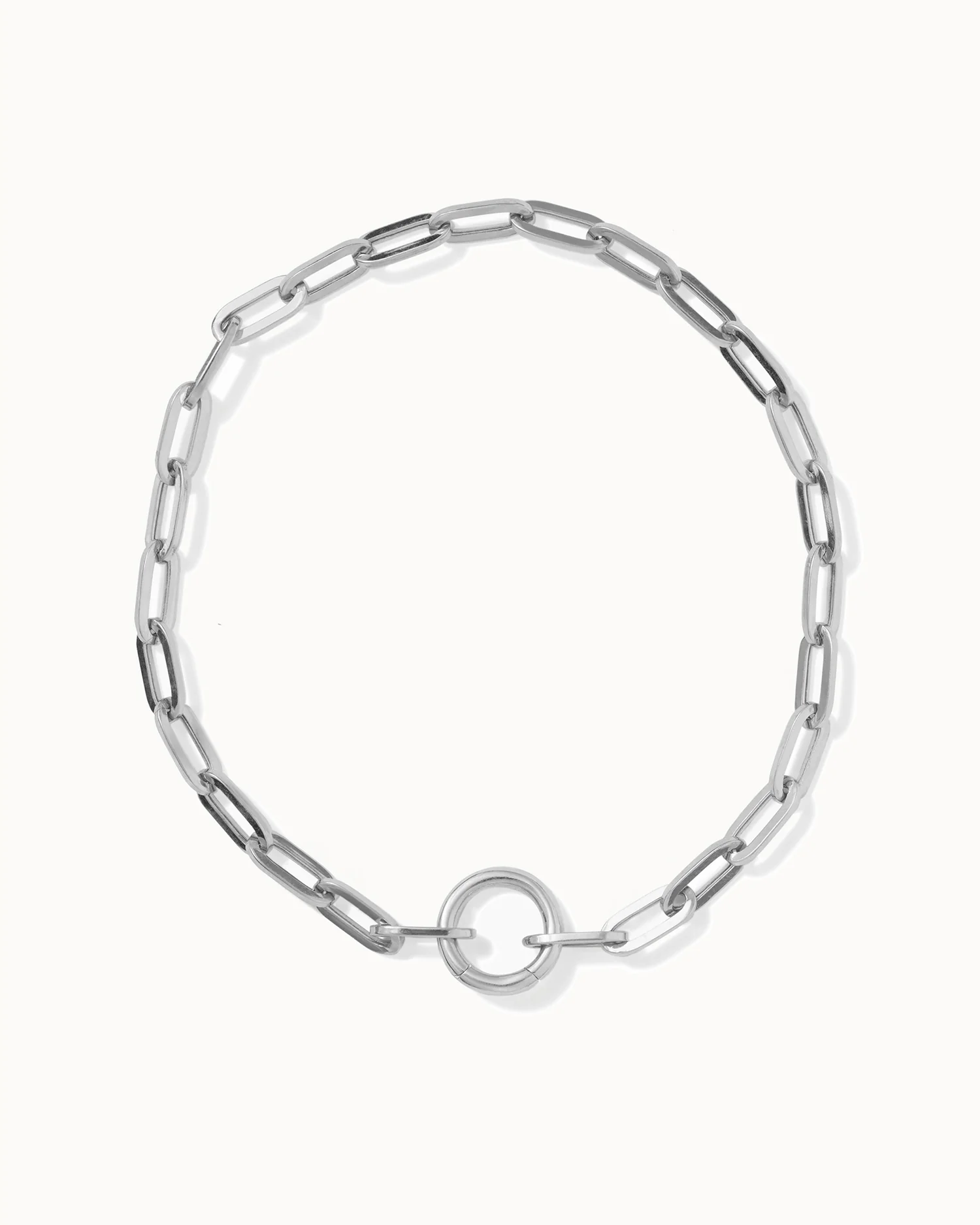Paper Chain Charm Bracelet