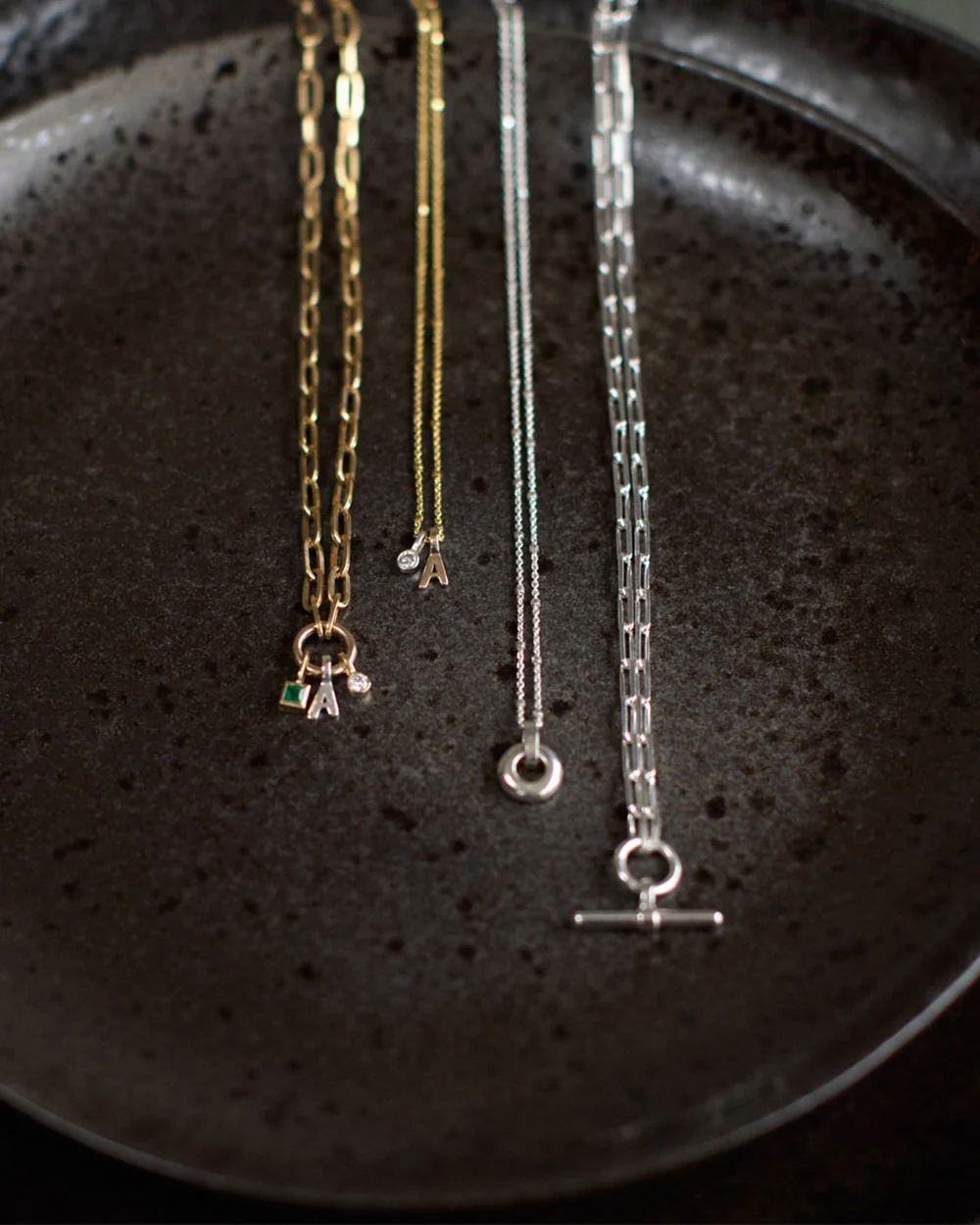 Paper Chain Charm Necklace - Image 3