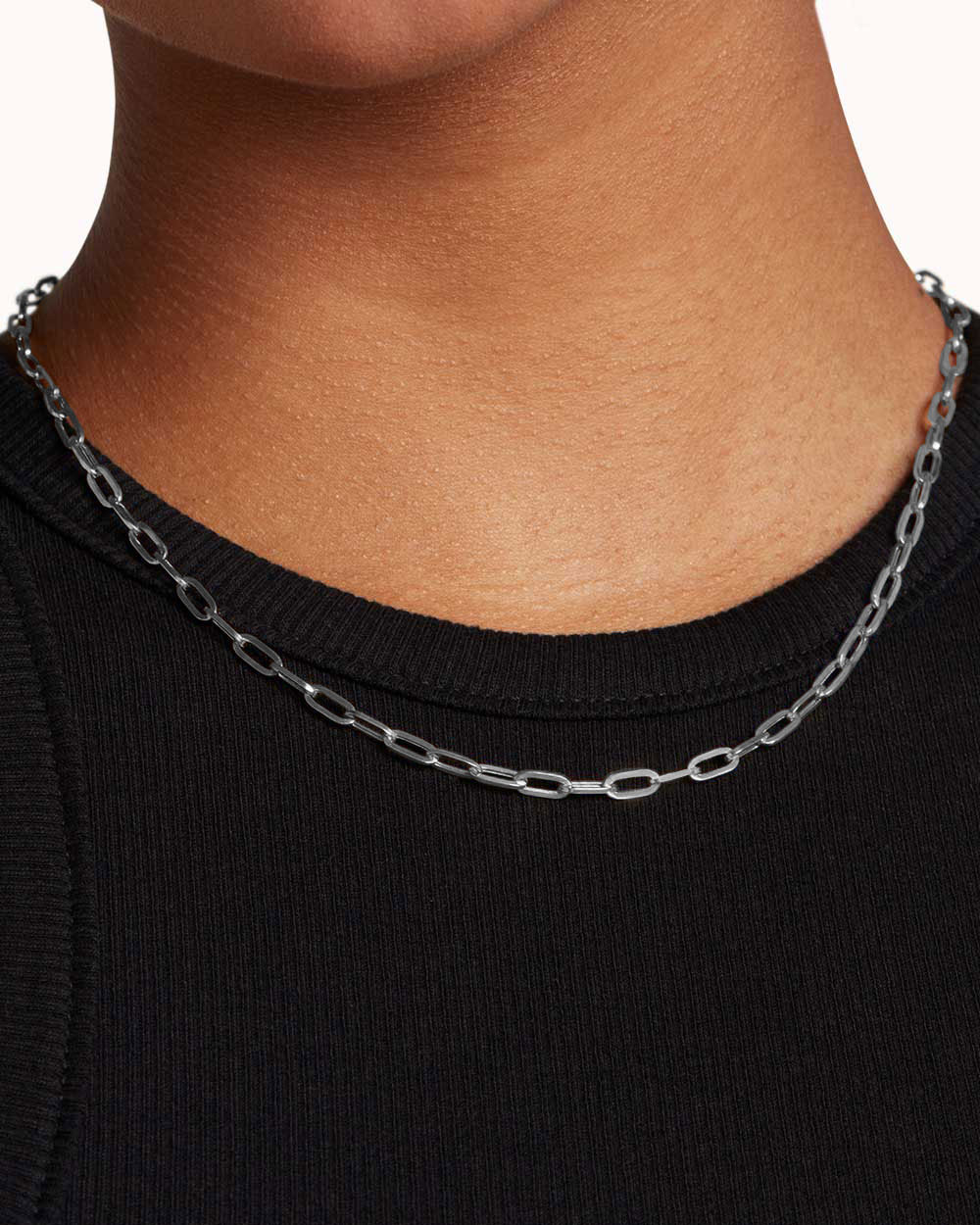 Heavy Paper Chain Necklace - Image 3