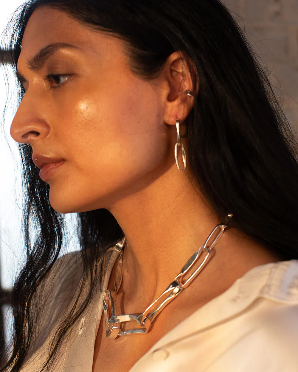Link Drop Earrings - Image 2