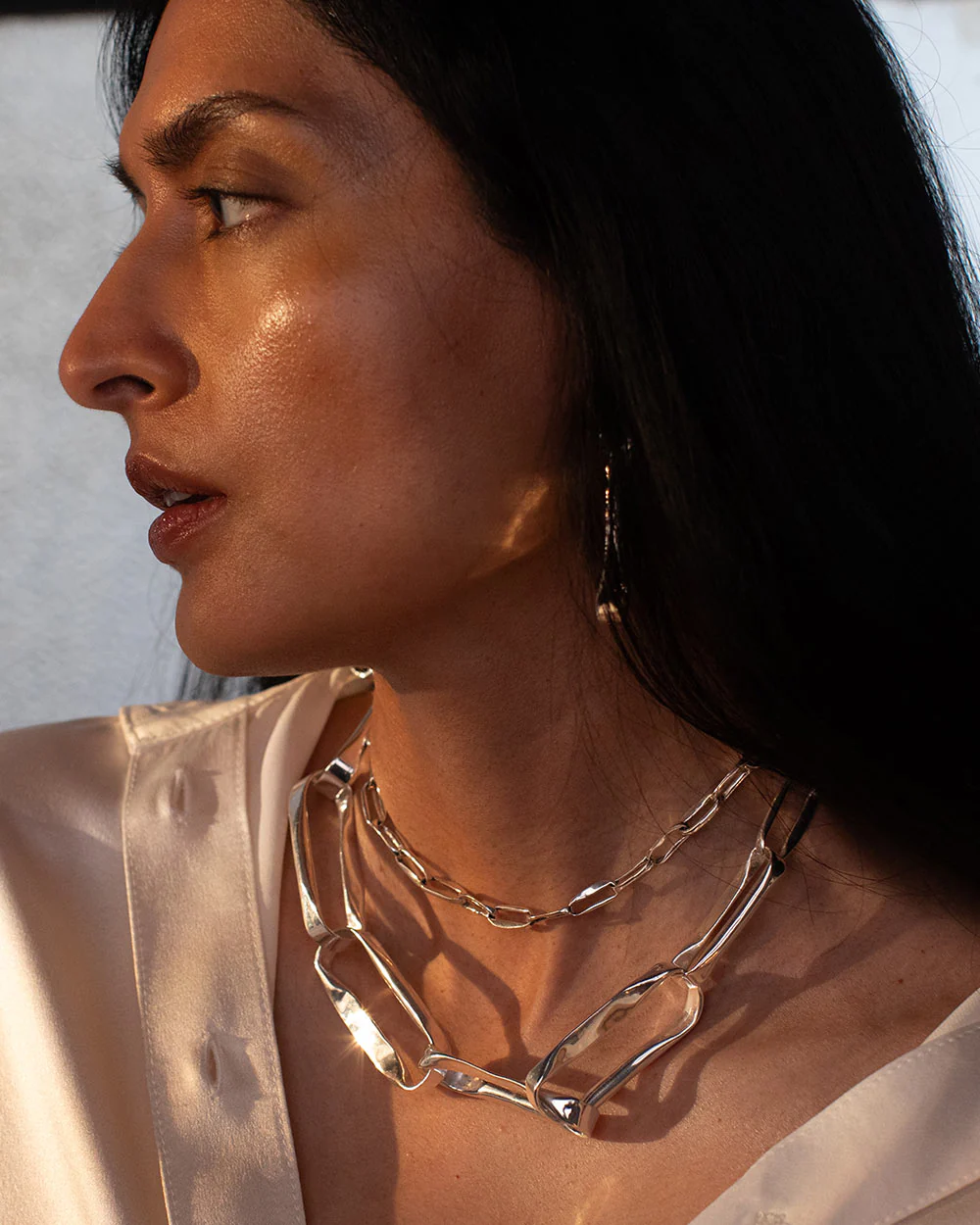 Link Heavy Chain Necklace - Image 2