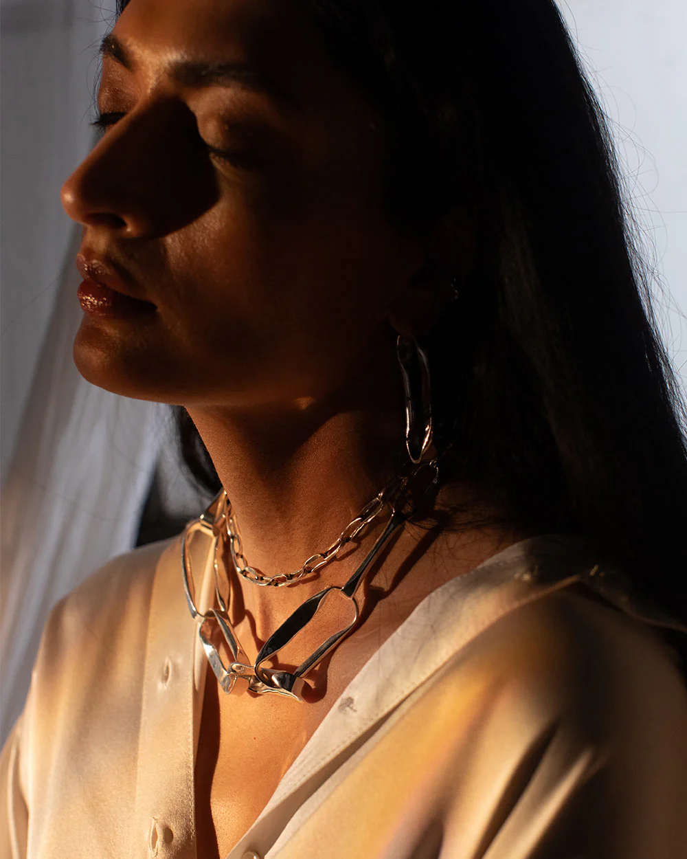 Link Heavy Chain Necklace - Image 3