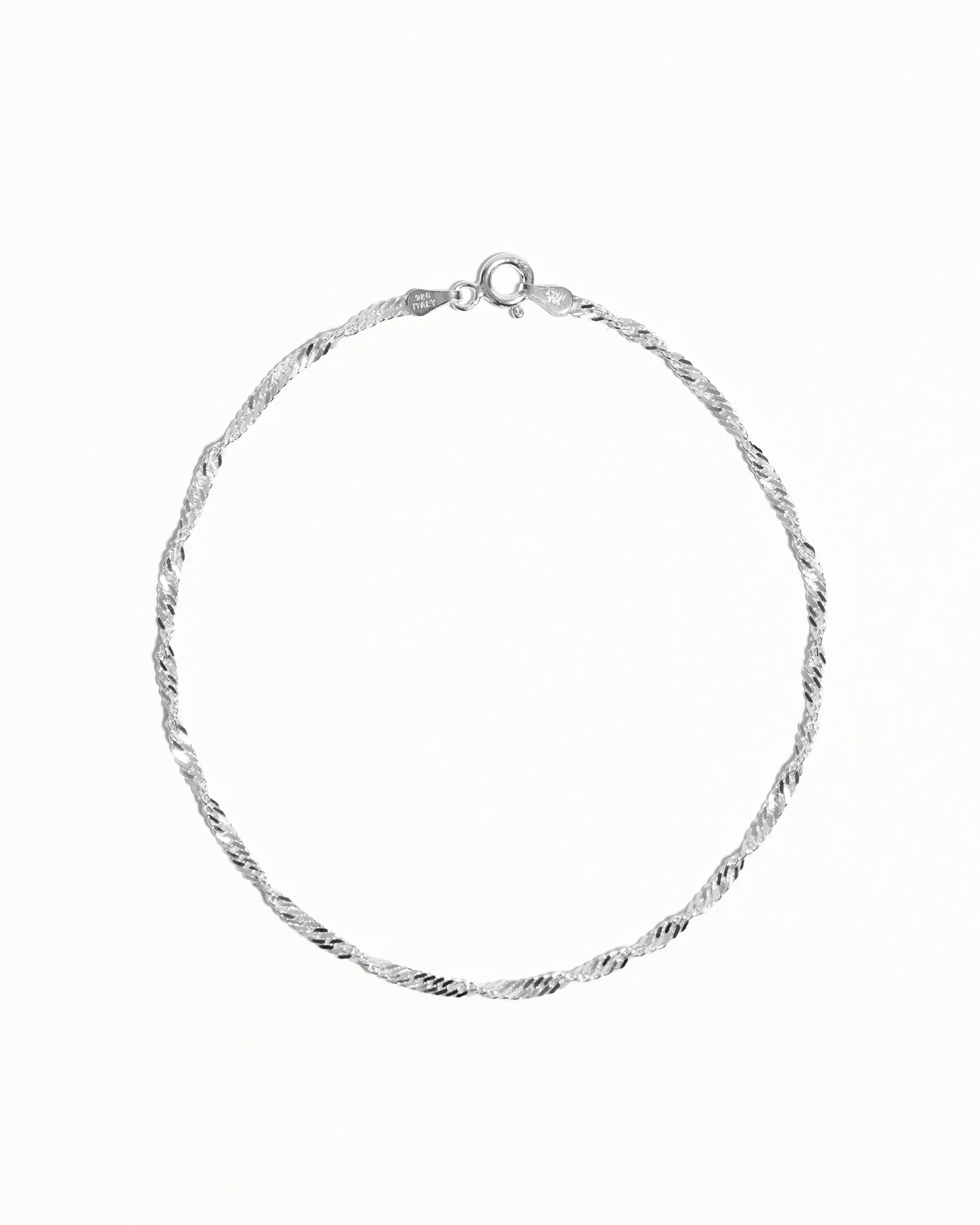 Twisted Chain Anklet